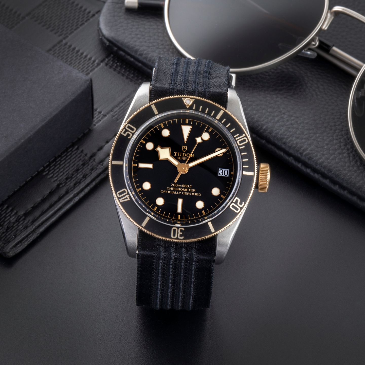 Tudor Black Bay S&G 79733N (2020) - Black dial 41 mm Steel case (1/8)