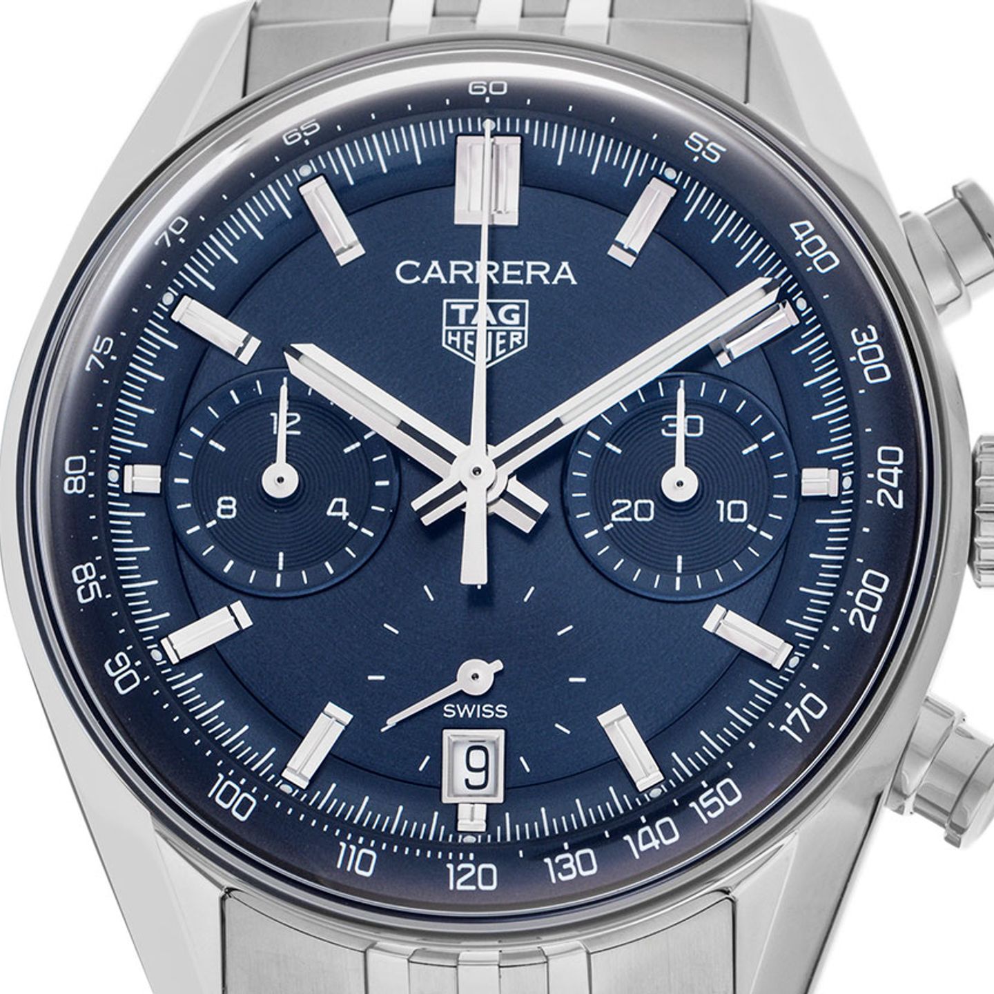 TAG Heuer Carrera CBS2212.BA0048 (2025) - Blue dial 39 mm Steel case (1/7)