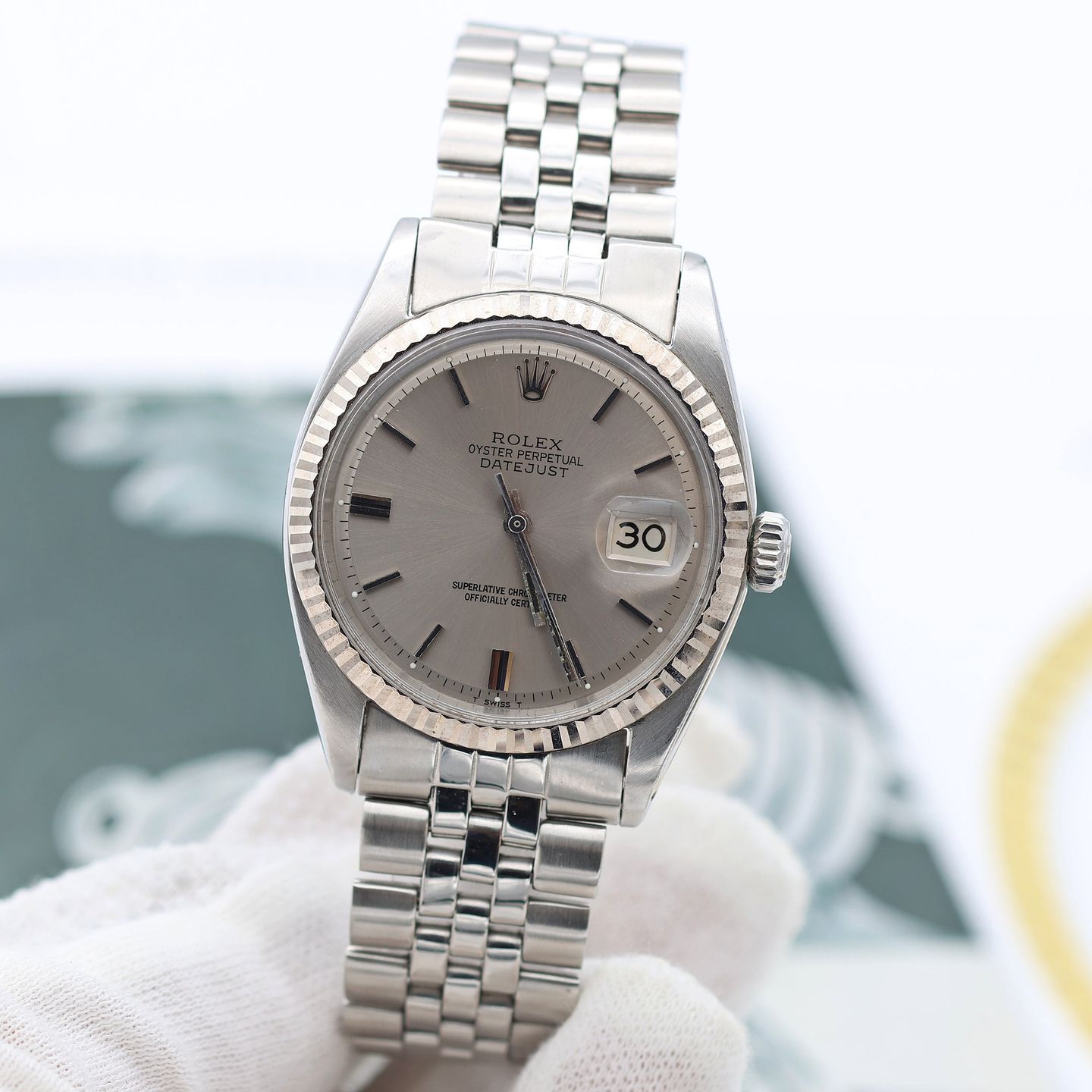 Rolex Datejust 1601 (Unknown (random serial)) - 36 mm Steel case (2/8)