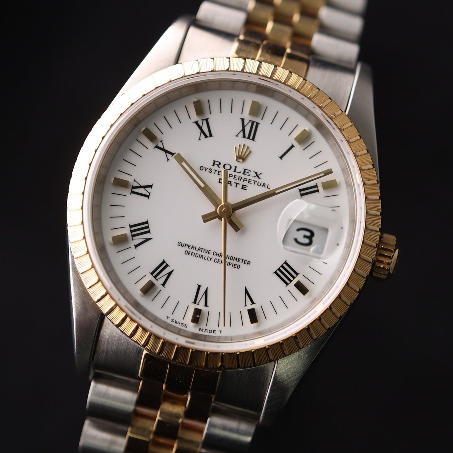 Rolex Oyster Perpetual Date 15223 - (2/3)