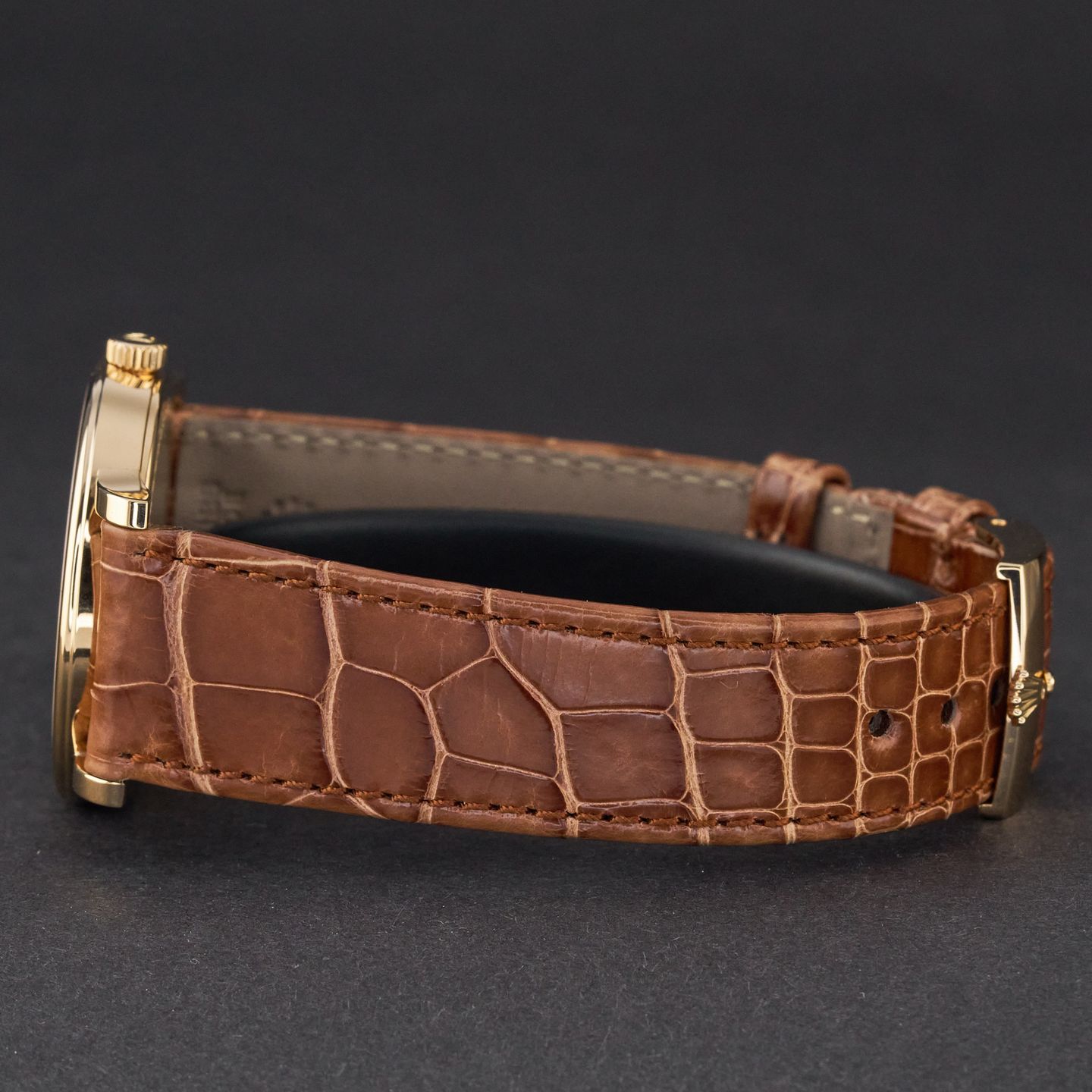 Rolex Cellini Time 5115 (2008) - 32 mm Yellow Gold case (5/8)