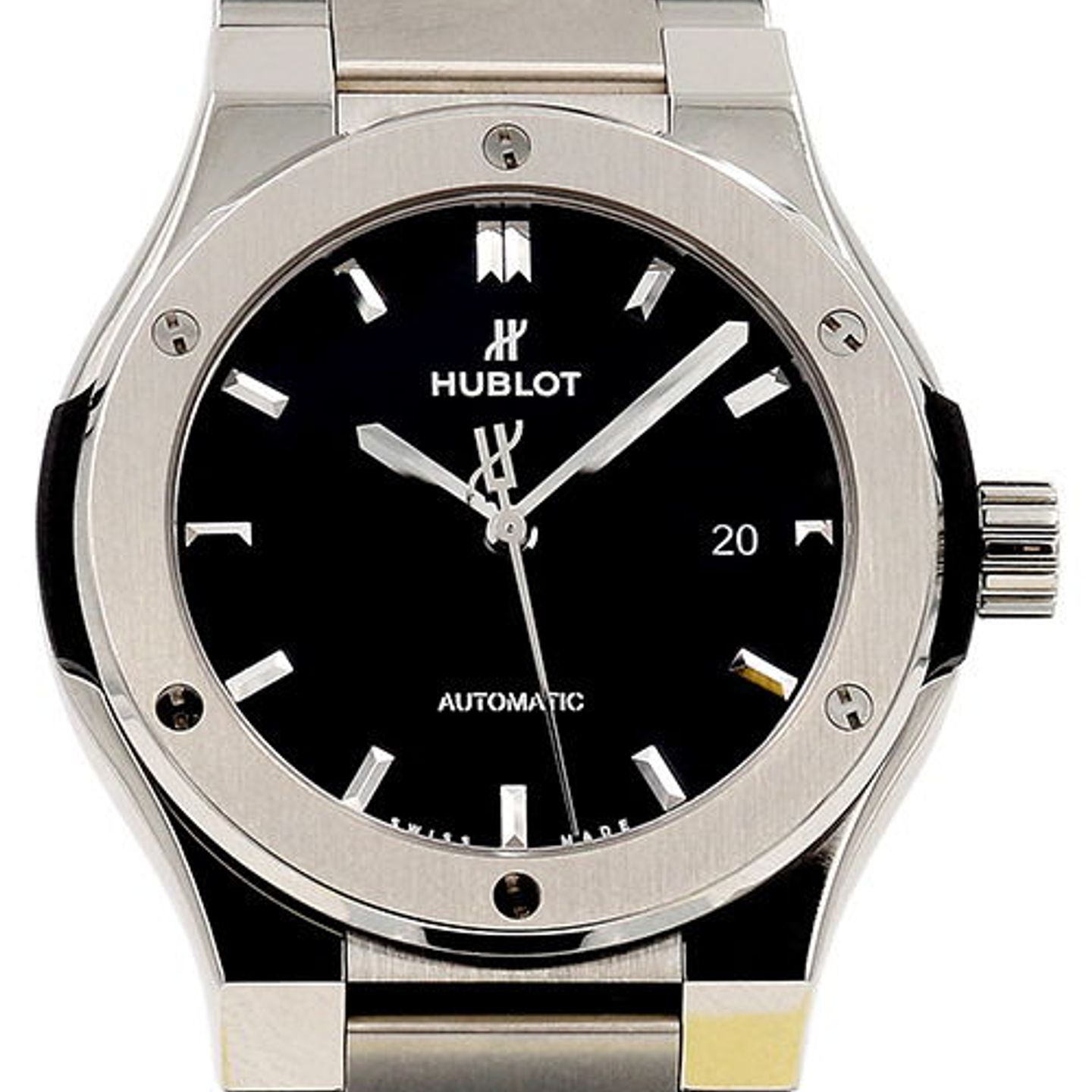 Hublot Classic Fusion 548.NX.1170.NX (2023) - Black dial 42 mm Titanium case (1/5)