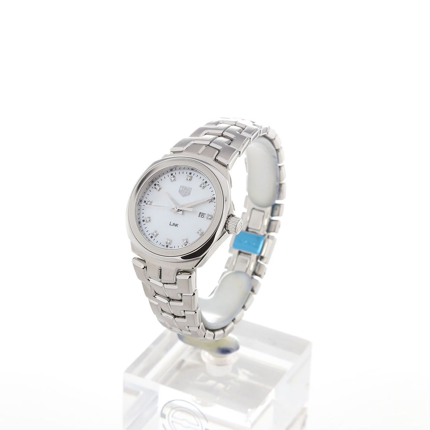 TAG Heuer Link Lady WBC1312.BA0600 (2023) - White dial 32 mm Steel case (3/4)