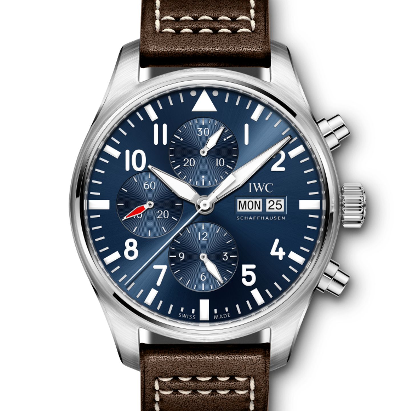 IWC Pilot Chronograph IW377714 (2024) - Blauw wijzerplaat 43mm Staal (1/1)