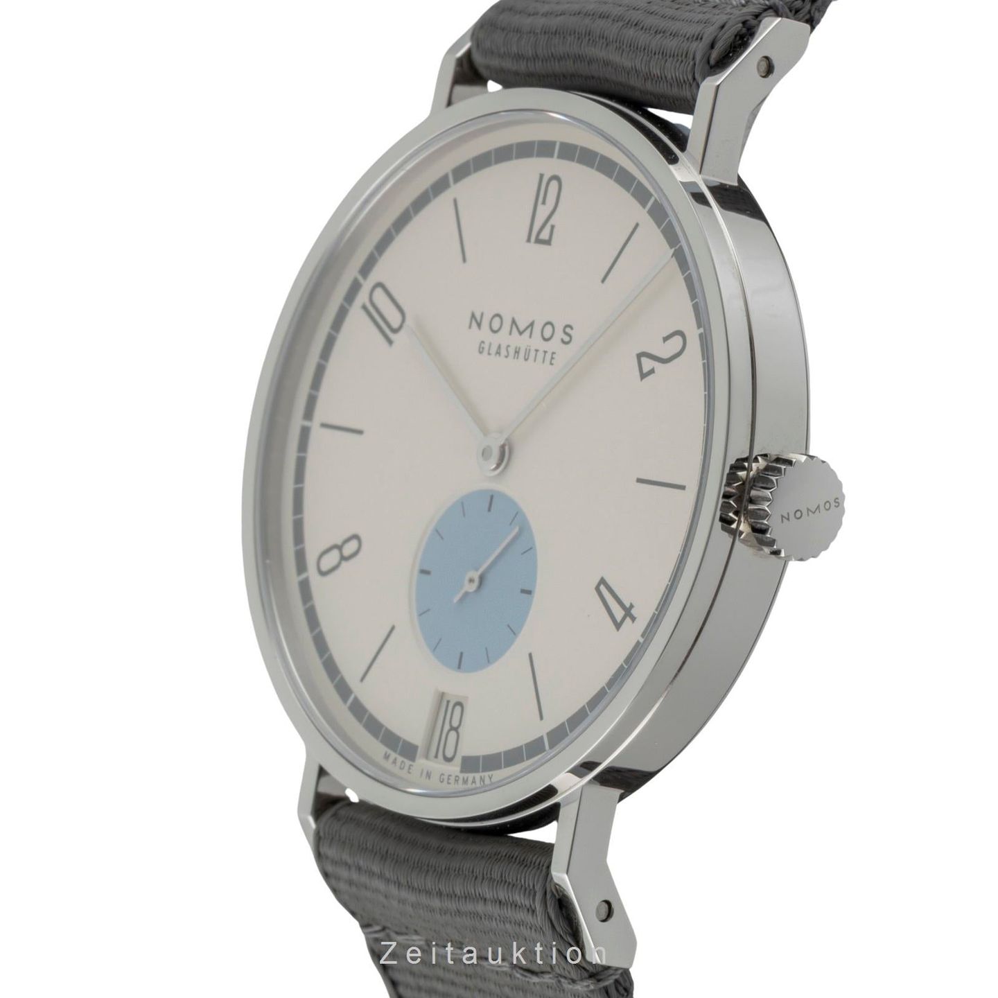 NOMOS Tangente 179.S24 (Onbekend (willekeurig serienummer)) - Beige wijzerplaat 38mm Staal (5/8)