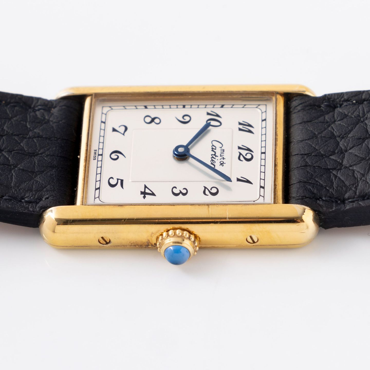 Cartier Tank Vermeil 59005 (1990) - Zilver wijzerplaat Onbekend Zilver (4/6)