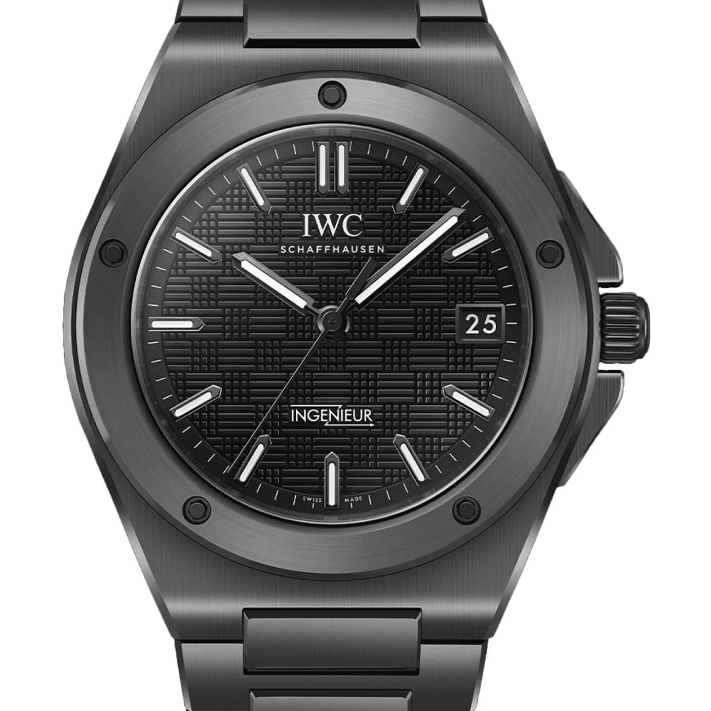IWC Ingenieur Automatic IW338903 (2026) - Black dial 42 mm Ceramic case (1/1)