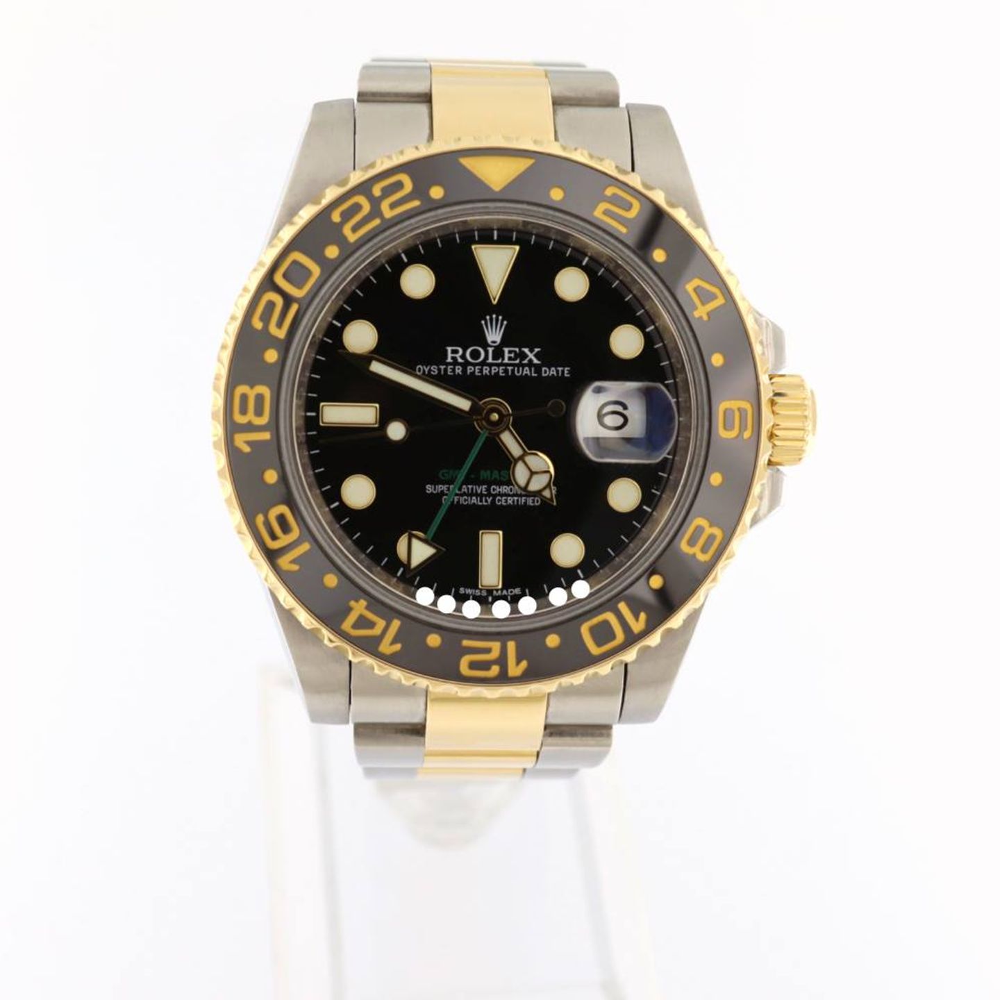 Rolex GMT-Master II 116713LN (2011) - 40mm Goud/Staal (1/6)
