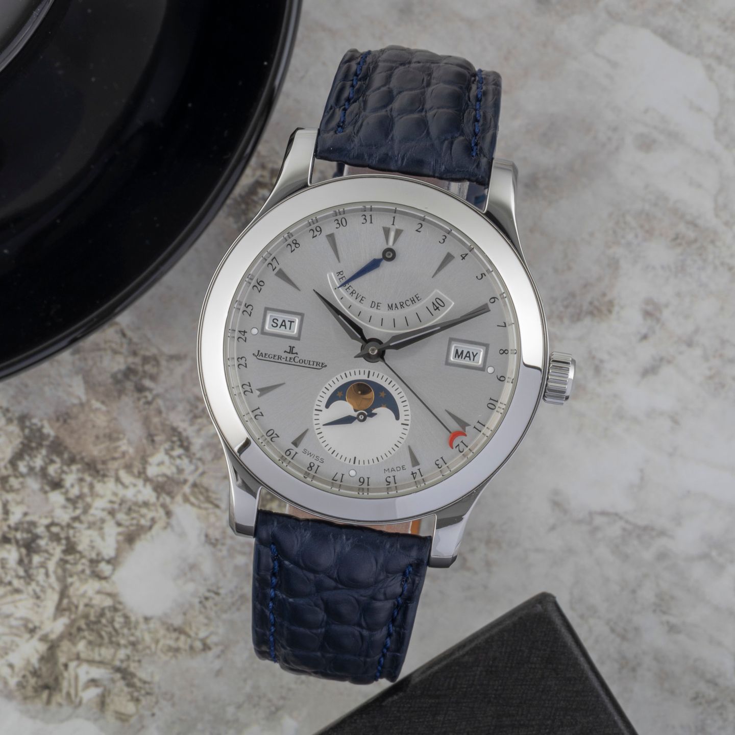 Jaeger-LeCoultre Master Calendar Q151842A (Unknown (random serial)) - Silver dial 40 mm Steel case (1/8)