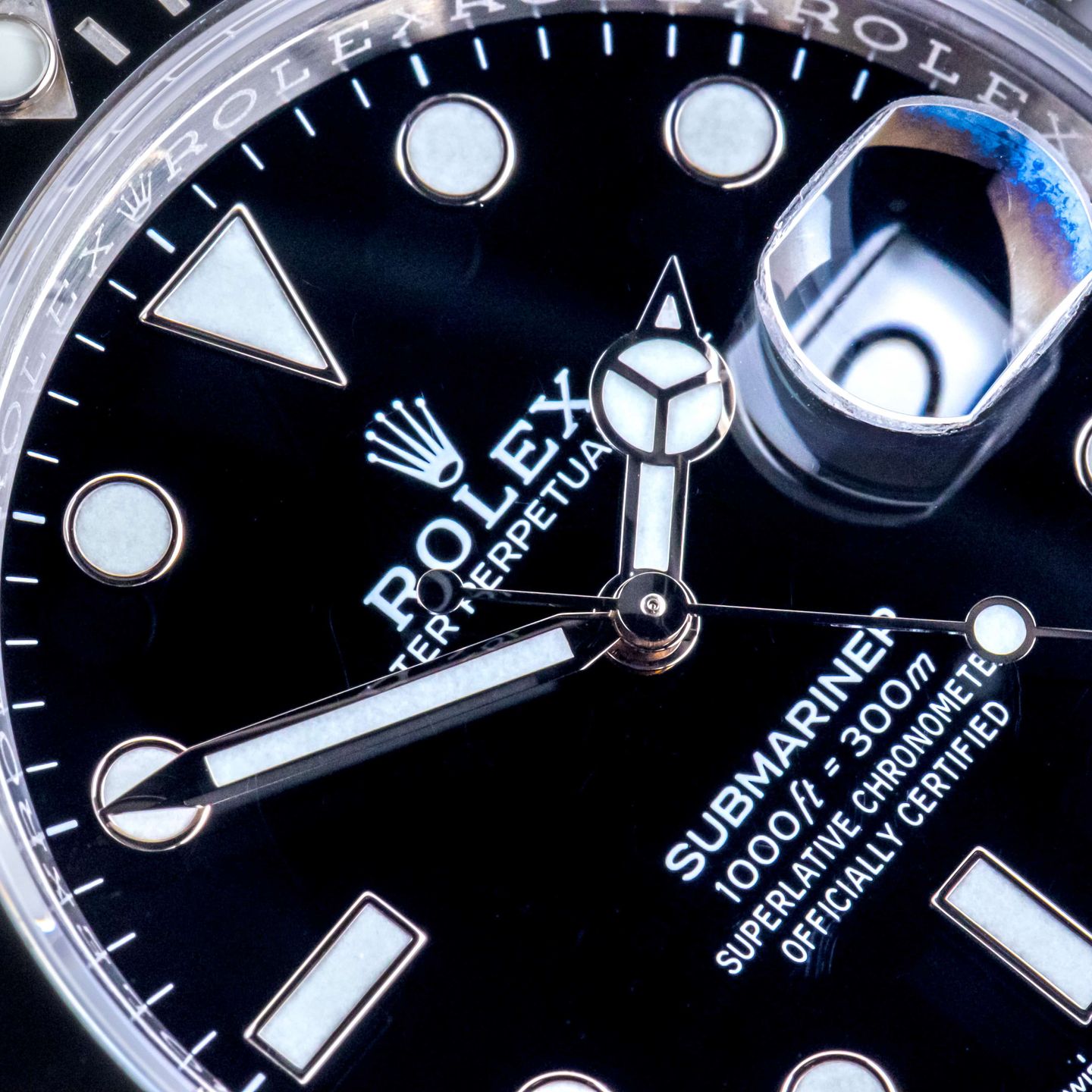 Rolex Submariner Date 126610LN (2023) - Zwart wijzerplaat 41mm Staal (2/8)