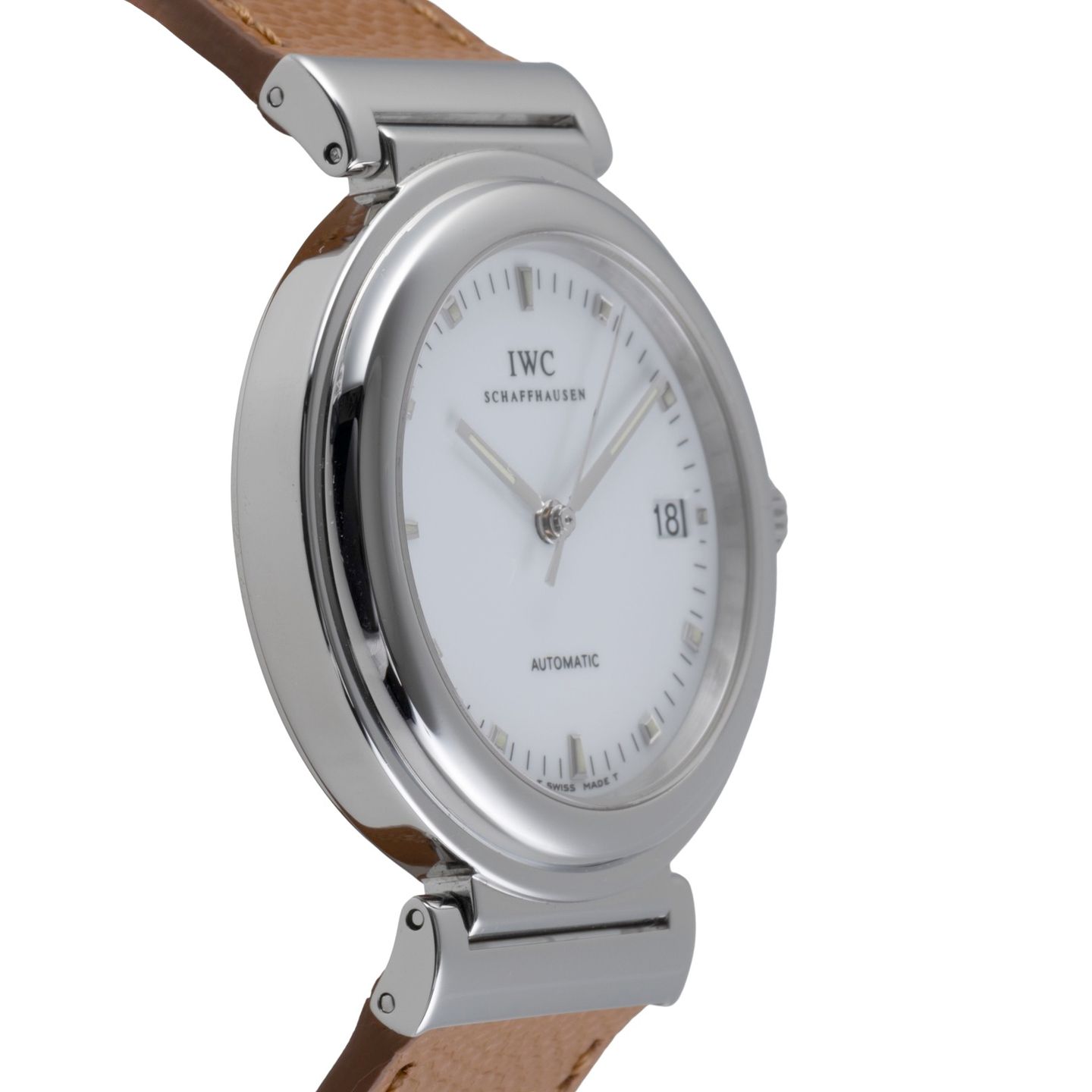 IWC Da Vinci IW352801 (1998) - White dial 37 mm Steel case (7/8)