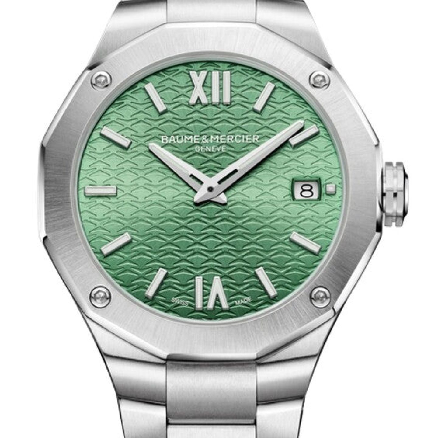 Baume & Mercier Riviera M0A10683 (2025) - Groen wijzerplaat 36mm Staal (1/1)