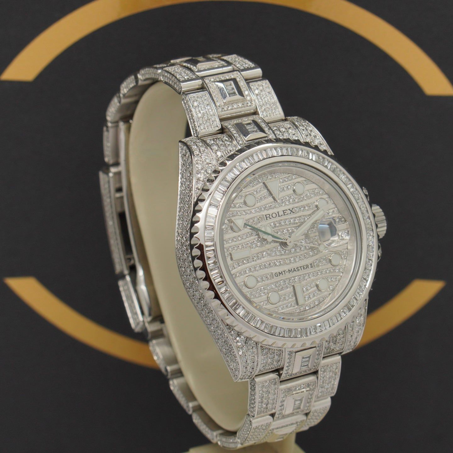 Rolex GMT-Master II 116710LN (2015) - Diamant wijzerplaat 40mm Staal (3/7)