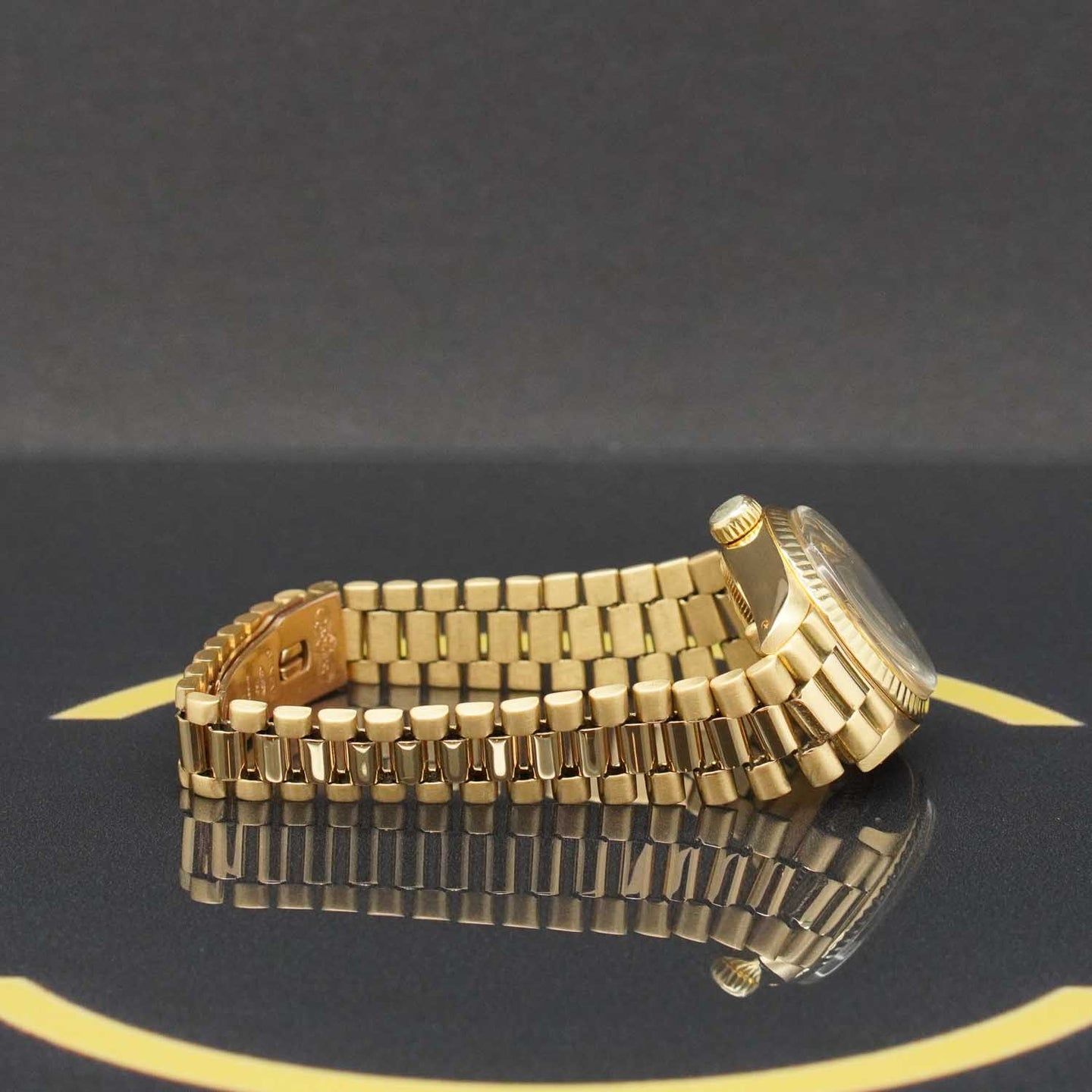 Rolex Lady-Datejust 6917 (1973) - Goud wijzerplaat 26mm Geelgoud (6/7)