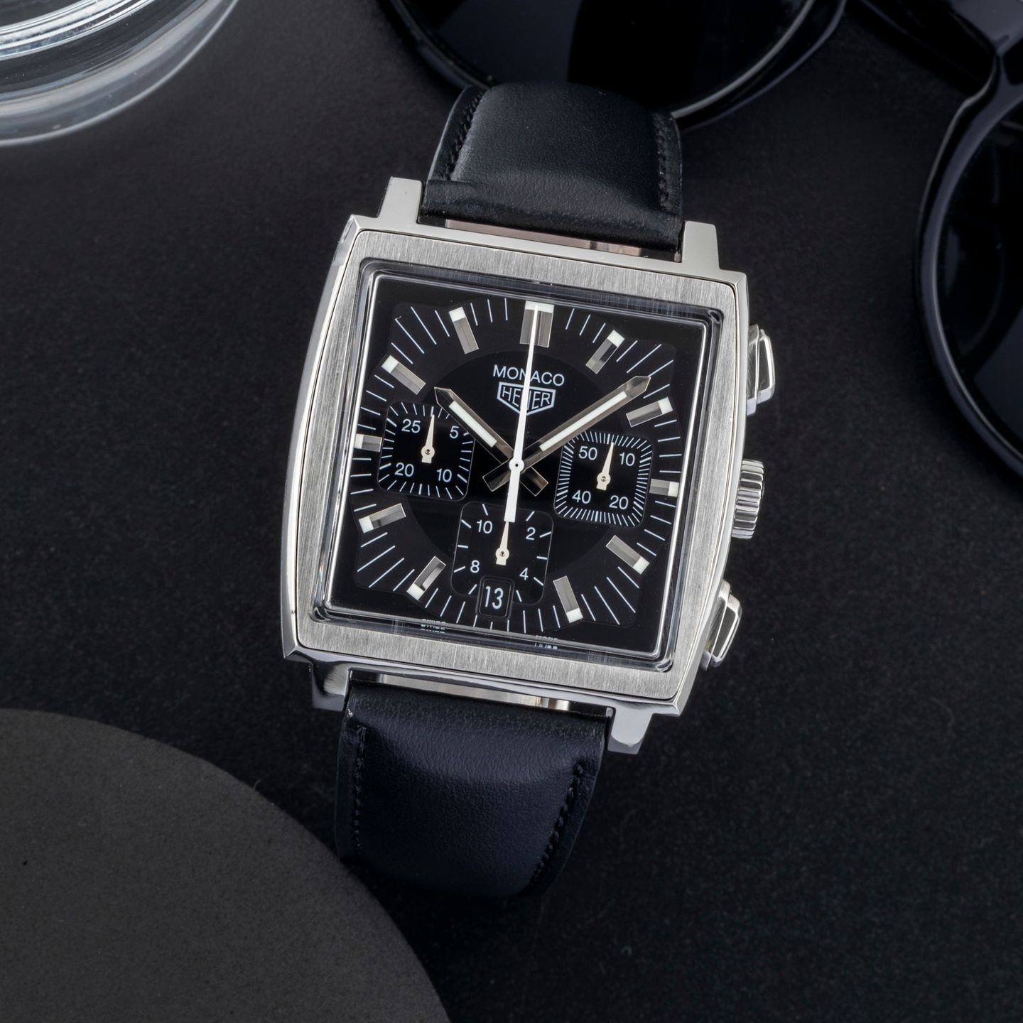 TAG Heuer Monaco CS2111 (2000) - 38mm Staal (1/8)