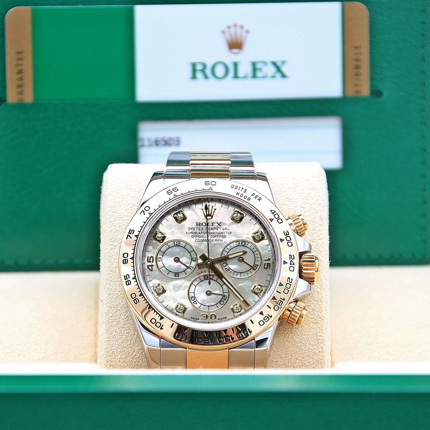 Rolex Daytona 116503 (Unknown (random serial)) - 40 mm Gold/Steel case (3/8)