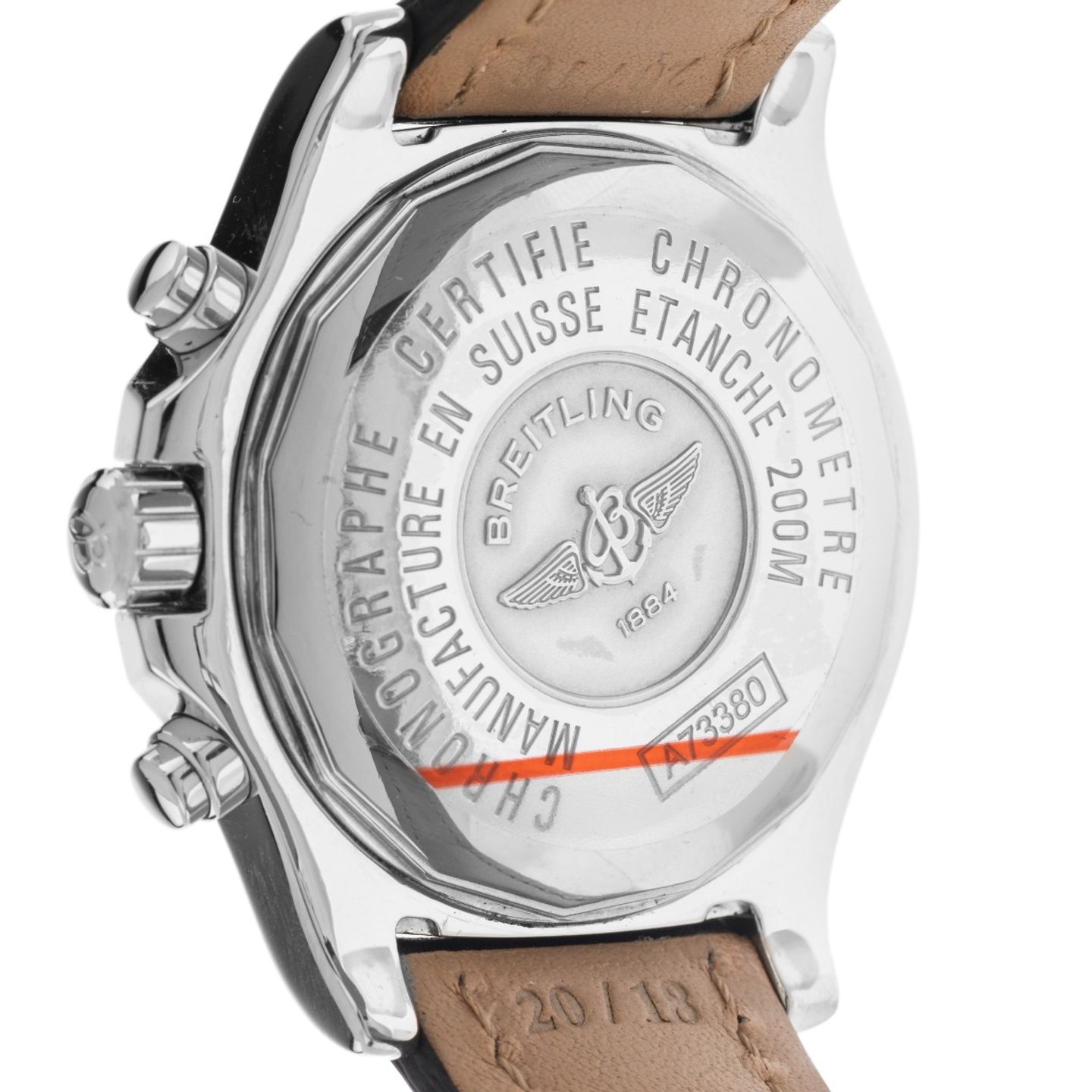 Breitling Colt Chronograph A73380 (2006) - Black dial 41 mm Steel case (6/8)