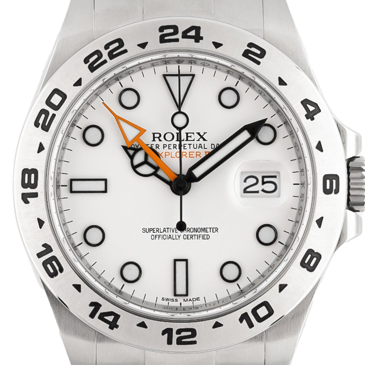 Rolex Explorer II 216570 (2014) - 42mm Staal (2/7)