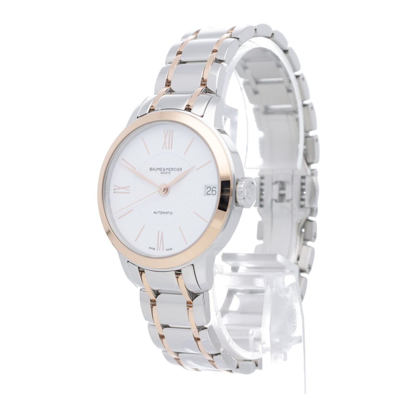 Baume & Mercier Classima M0A10269 (2025) - Wit wijzerplaat 31mm Staal (2/7)