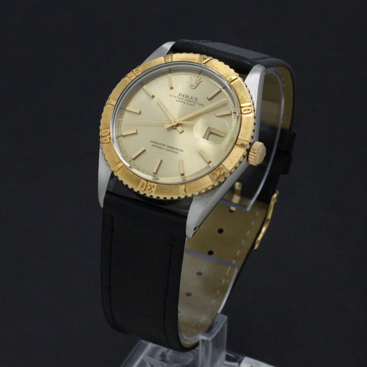 Rolex Datejust Turn-O-Graph 1625 (1966) - Goud wijzerplaat 36mm Goud/Staal (4/7)