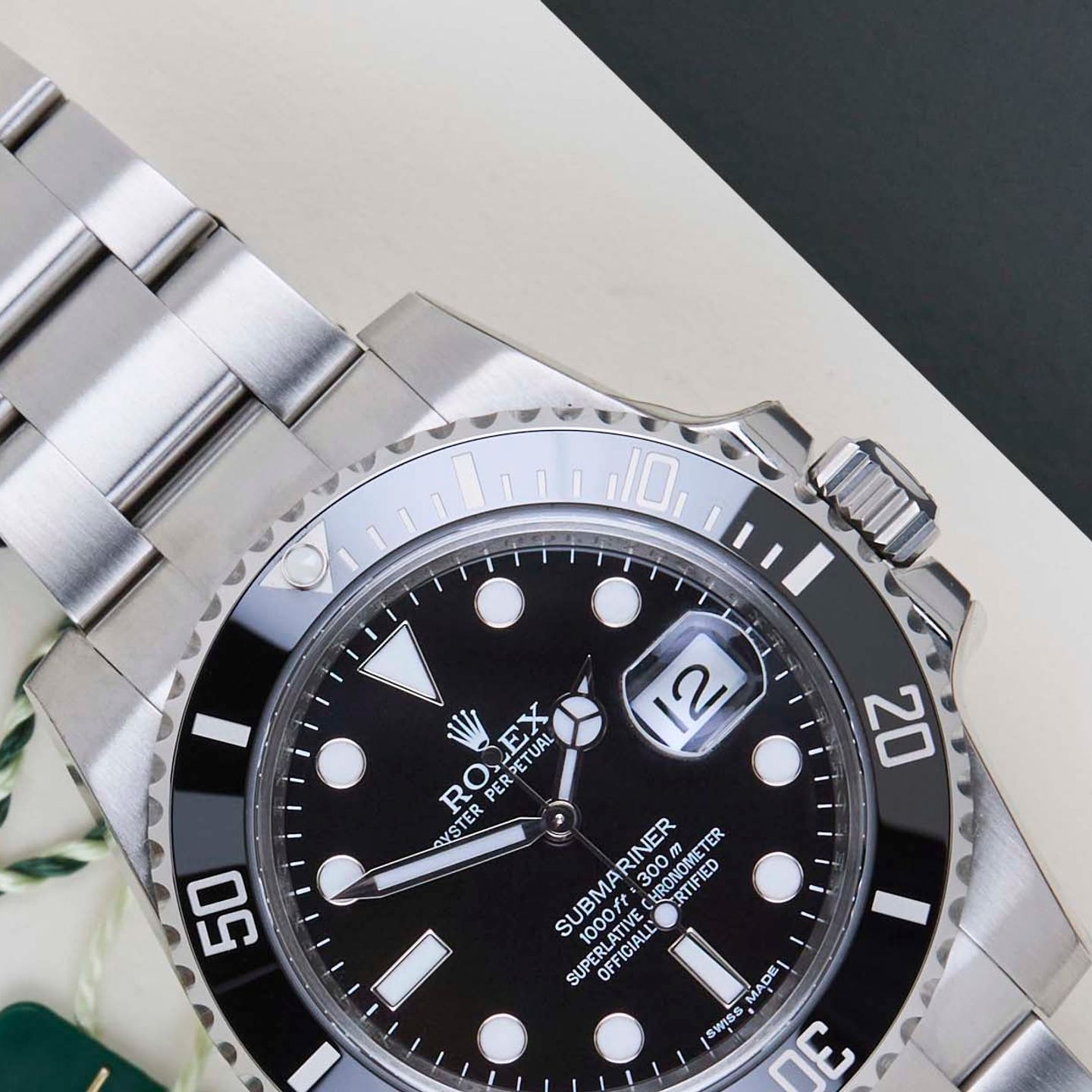 Rolex Submariner Date 116610LN (2018) - Black dial 40 mm Steel case (3/8)