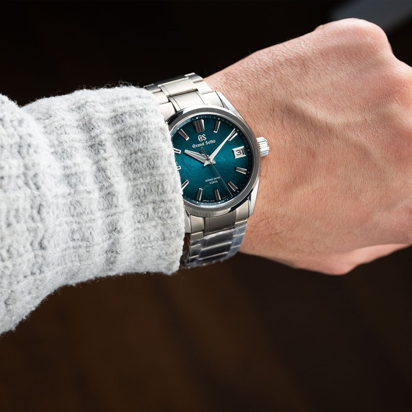 Grand Seiko Evolution 9 Collection SLGA025 (2026) - Blue dial 40 mm Steel case (6/7)