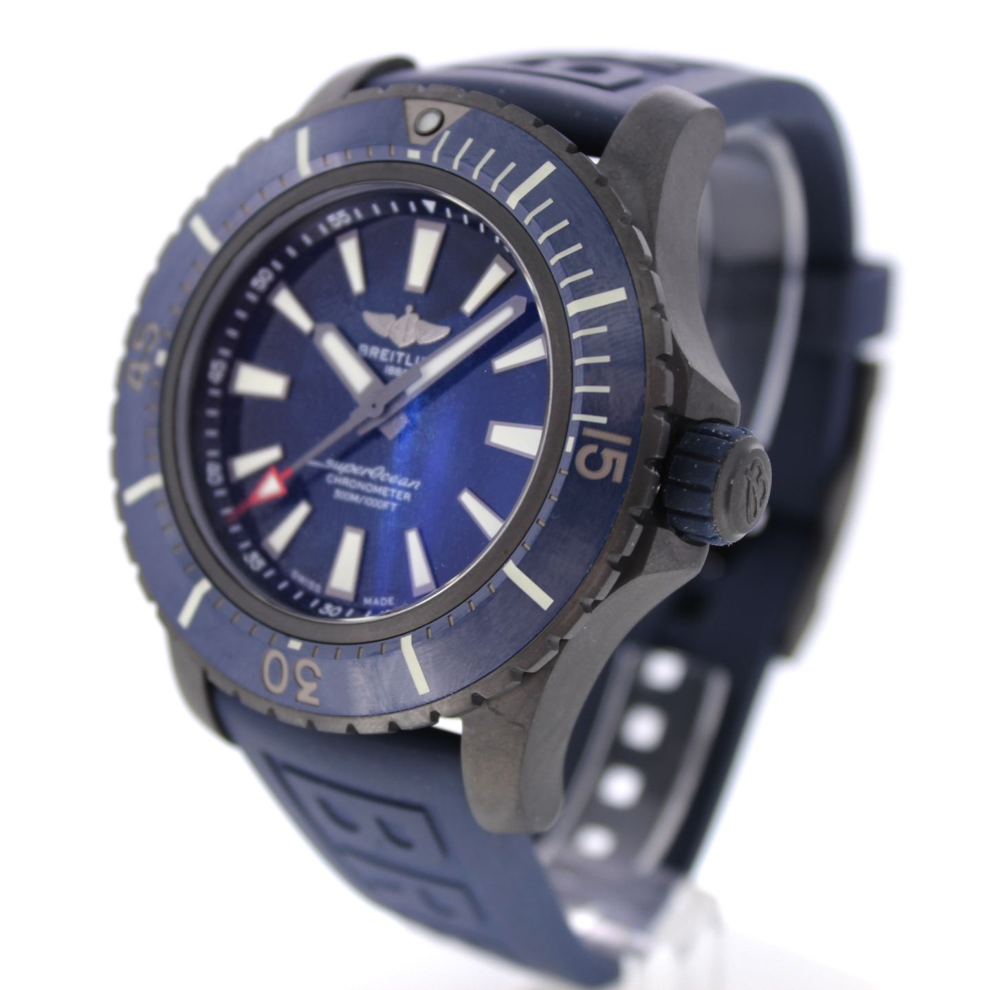 Breitling Superocean 48 V17369161C1S1 (2020) - Blauw wijzerplaat 48mm Titanium (9/11)