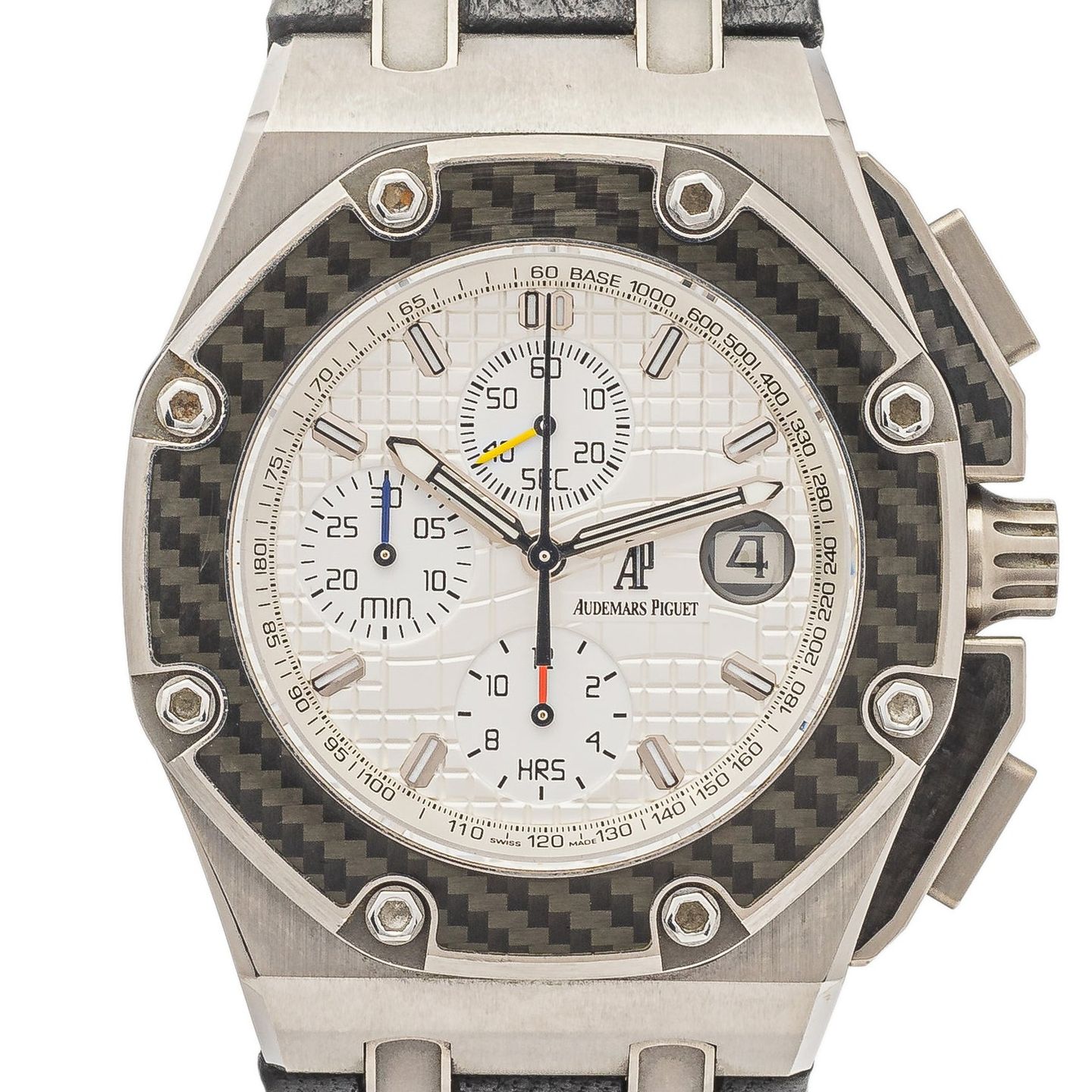 Audemars Piguet Royal Oak Offshore 26030IO.OO.D001IN.01 (2005) - Zilver wijzerplaat 54mm Titanium (1/7)