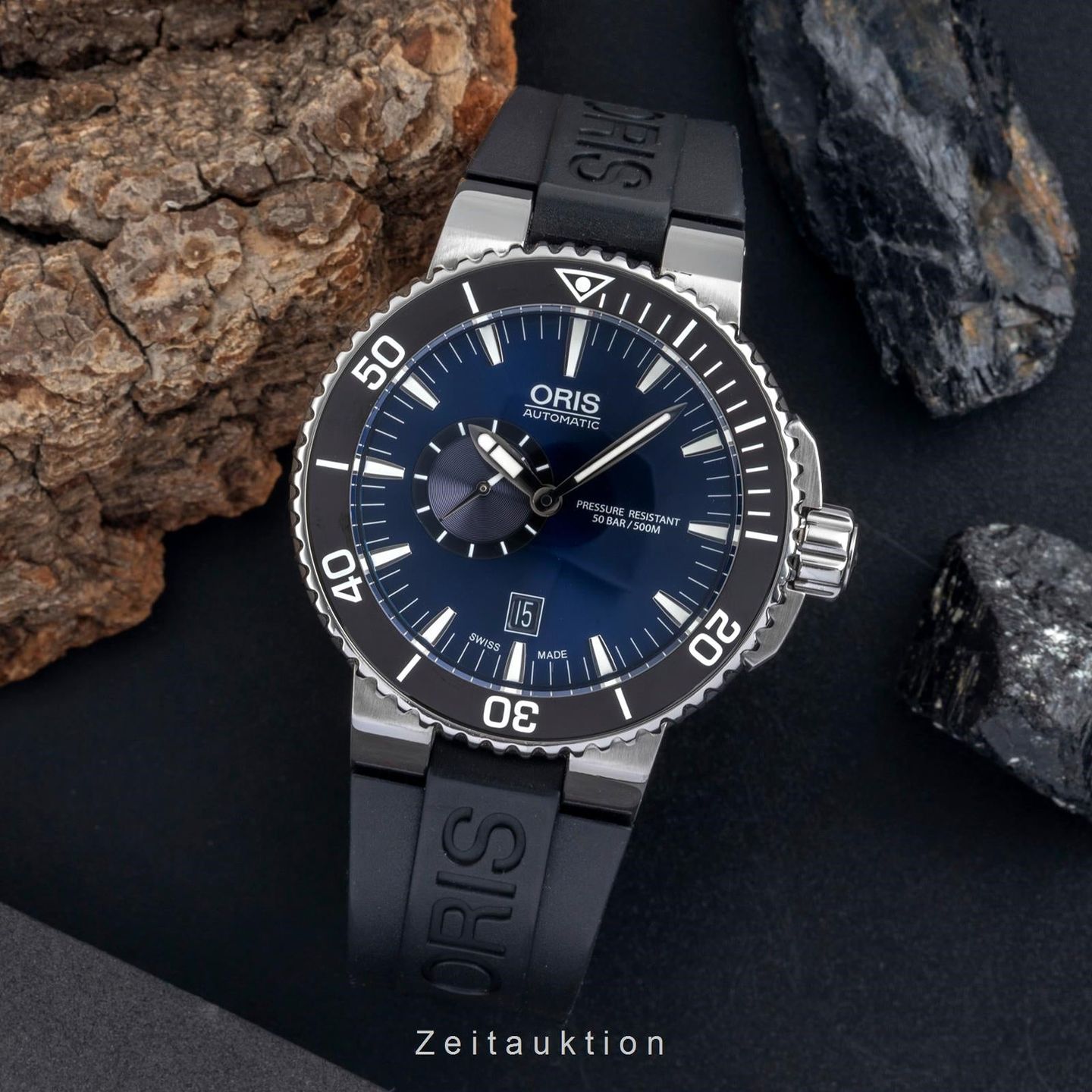 Oris Aquis Small Second 01 743 7673 4135-07 8 26 01PEB - (3/8)