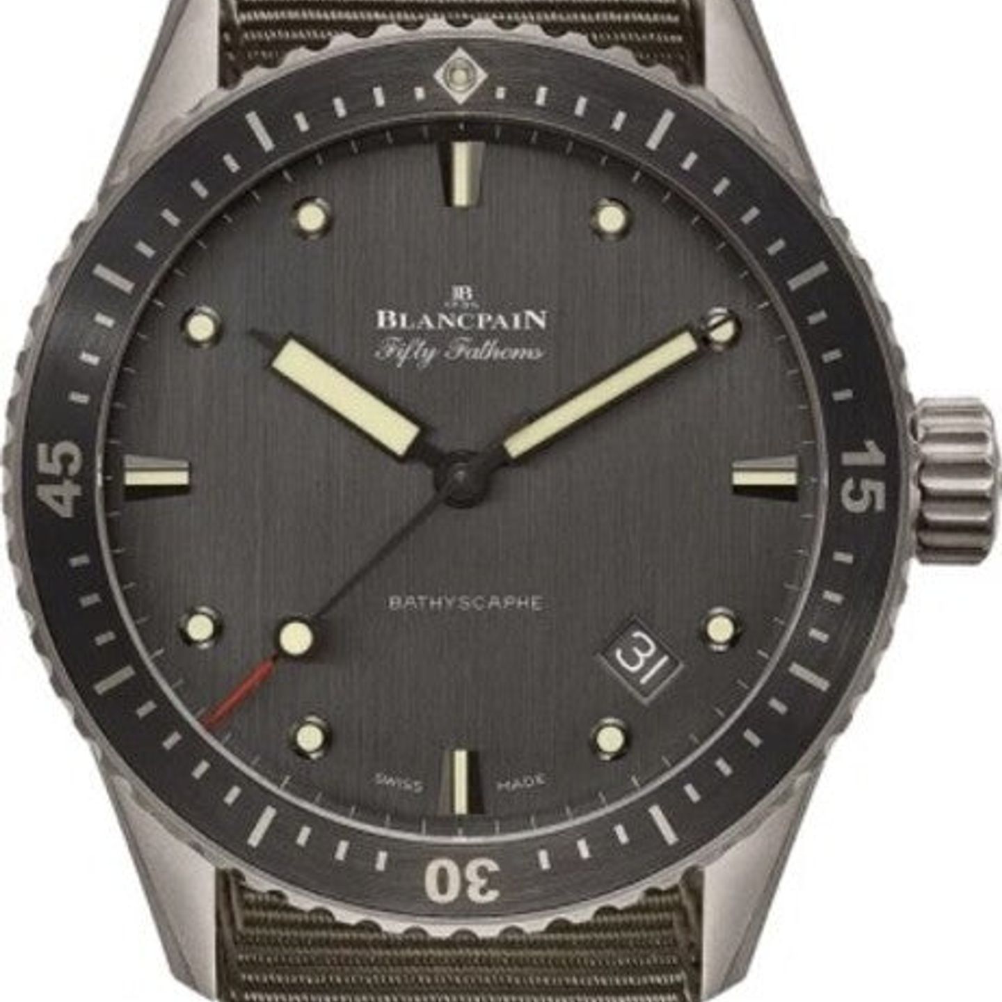 Blancpain Fifty Fathoms Bathyscaphe 5000-1210-NAGA - (1/1)