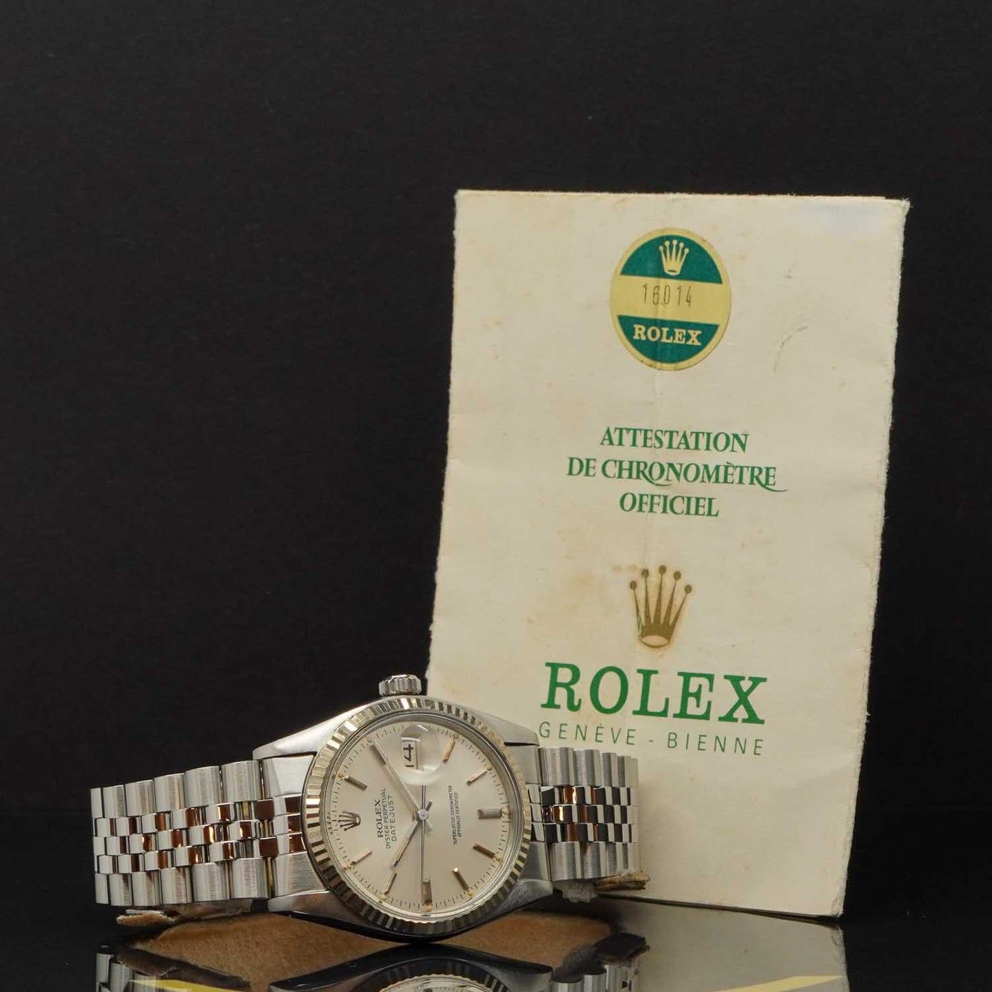 Rolex Datejust 36 16014 (1981) - Zilver wijzerplaat 36mm Staal (5/7)