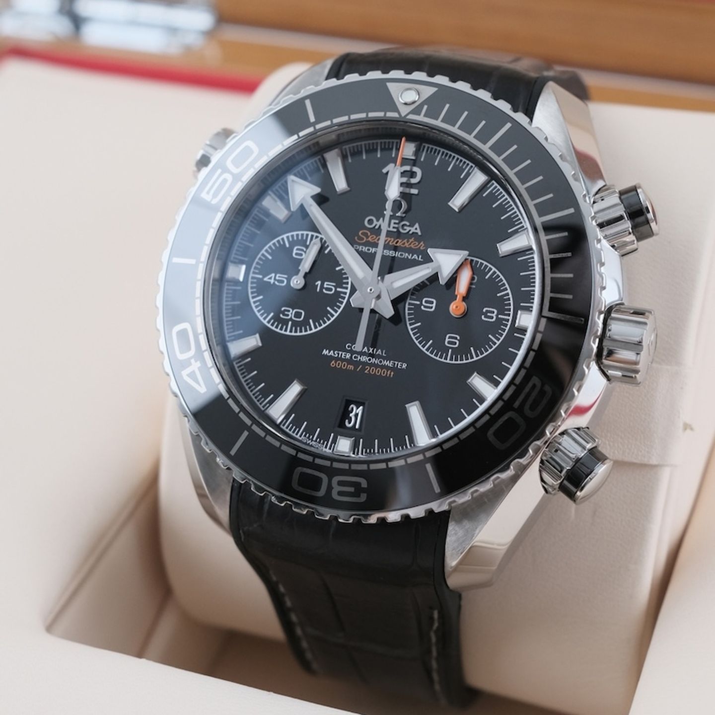 Omega Seamaster Planet Ocean Chronograph 215.33.46.51.01.001 - (3/8)