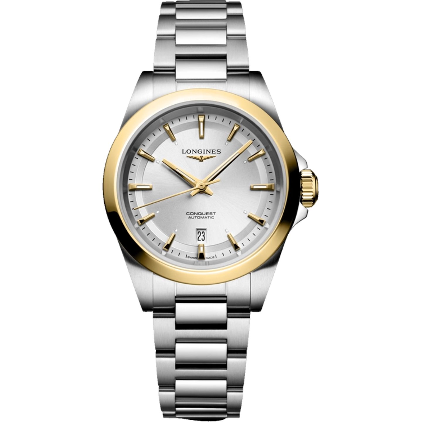 Longines Conquest L3.320.5.70.6 (2026) - Silver dial 30 mm Steel case (1/1)