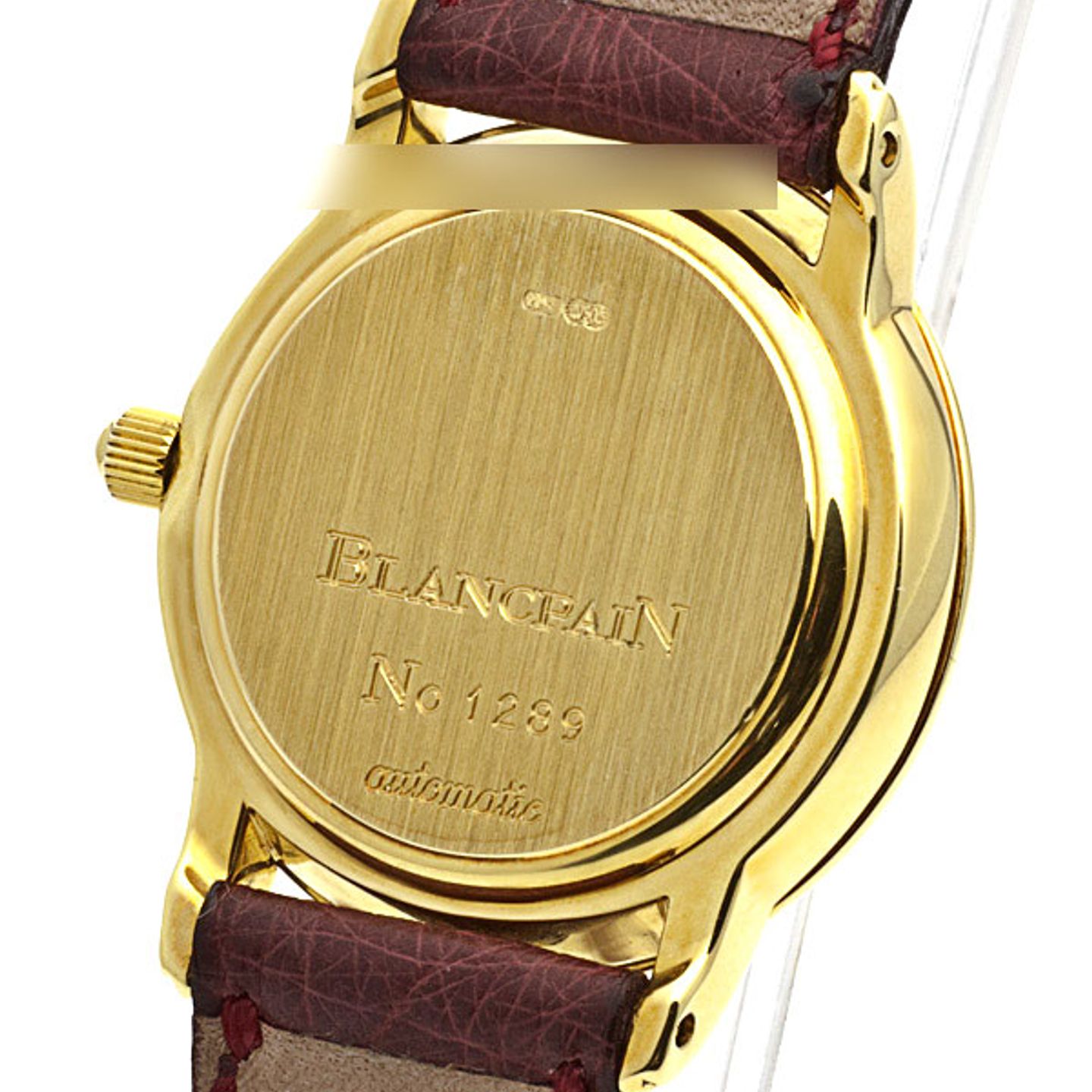 Blancpain Women 0096-0018-028 (2024) - White dial 26 mm Yellow Gold case (3/4)