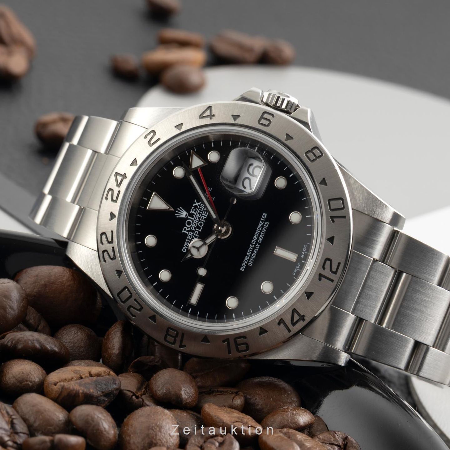 Rolex Explorer II 16570 (1999) - 40mm Staal (2/8)