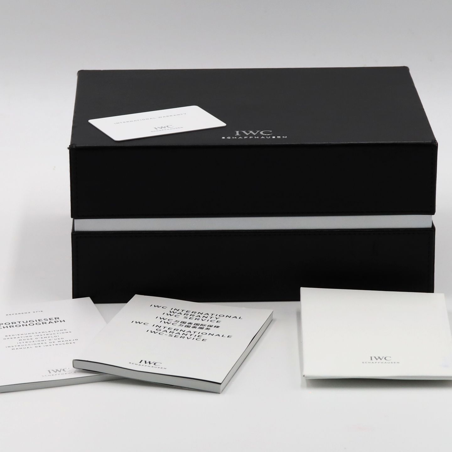 IWC Portuguese Chronograph IW371601 (Unknown (random serial)) - Blue dial 41 mm Steel case (8/8)