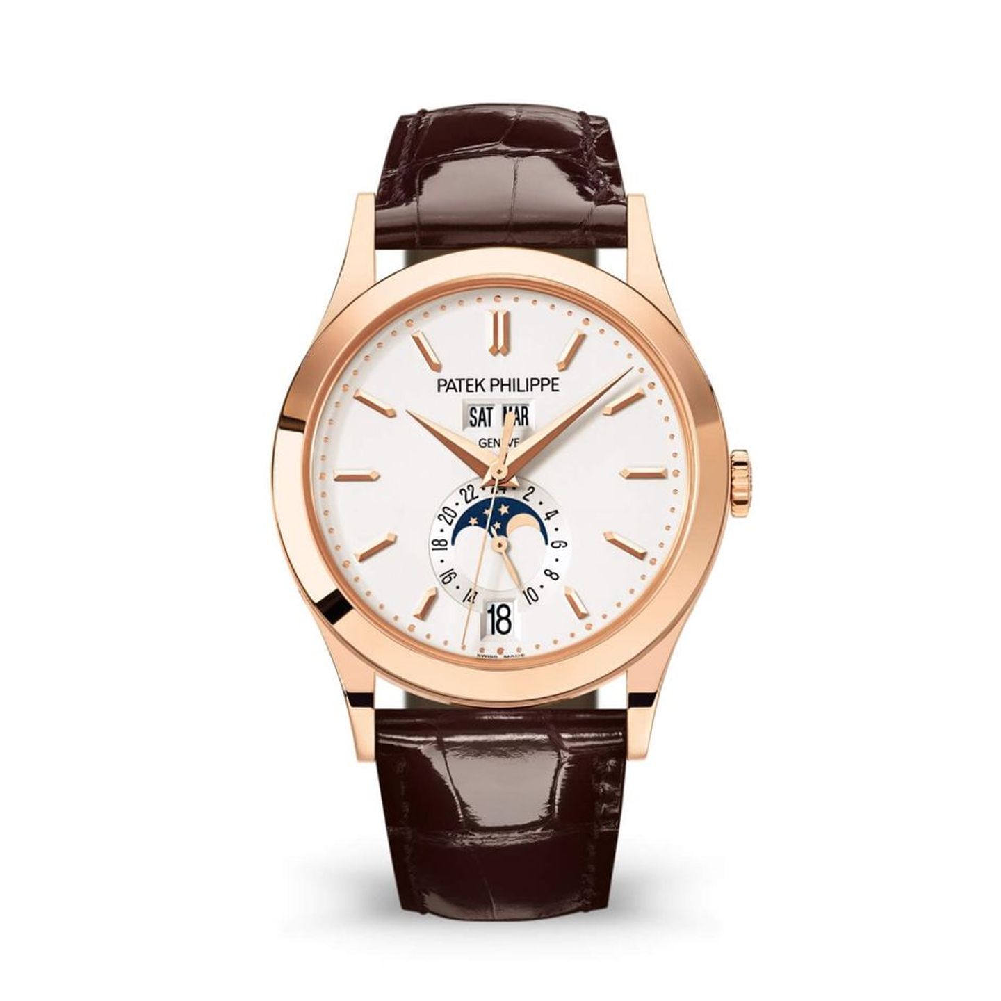 Patek Philippe Annual Calendar 5396R-011 (2025) - Silver dial 39 mm Rose Gold case (1/1)