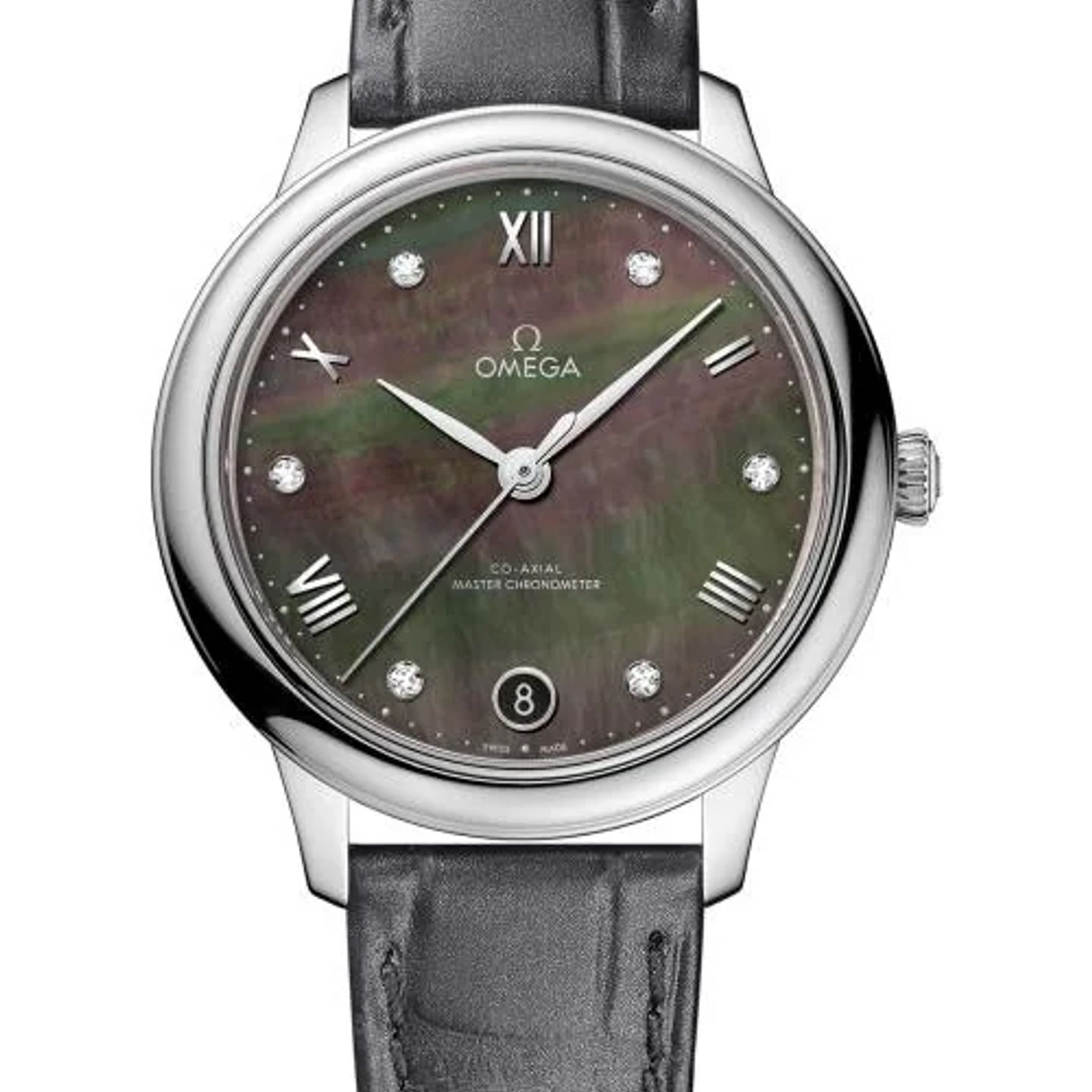 Omega De Ville 434.13.34.20.57.001 (2026) - Bruin wijzerplaat 34mm Staal (1/1)