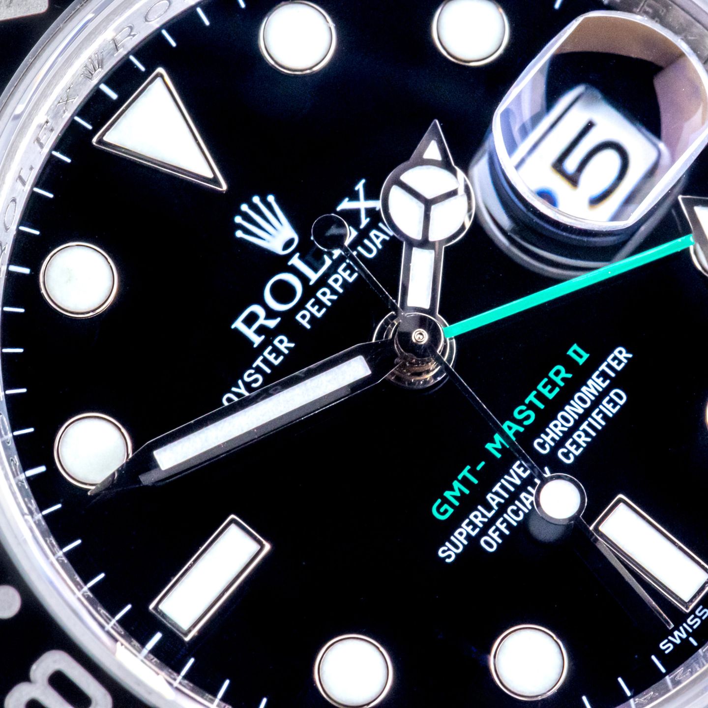Rolex GMT-Master II 116710LN (2009) - Zwart wijzerplaat 40mm Staal (2/8)