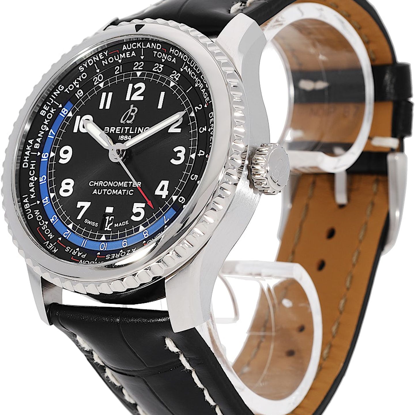 Breitling Navitimer 8 AB3521U41B1P1 (2024) - Black dial 43 mm Steel case (3/5)