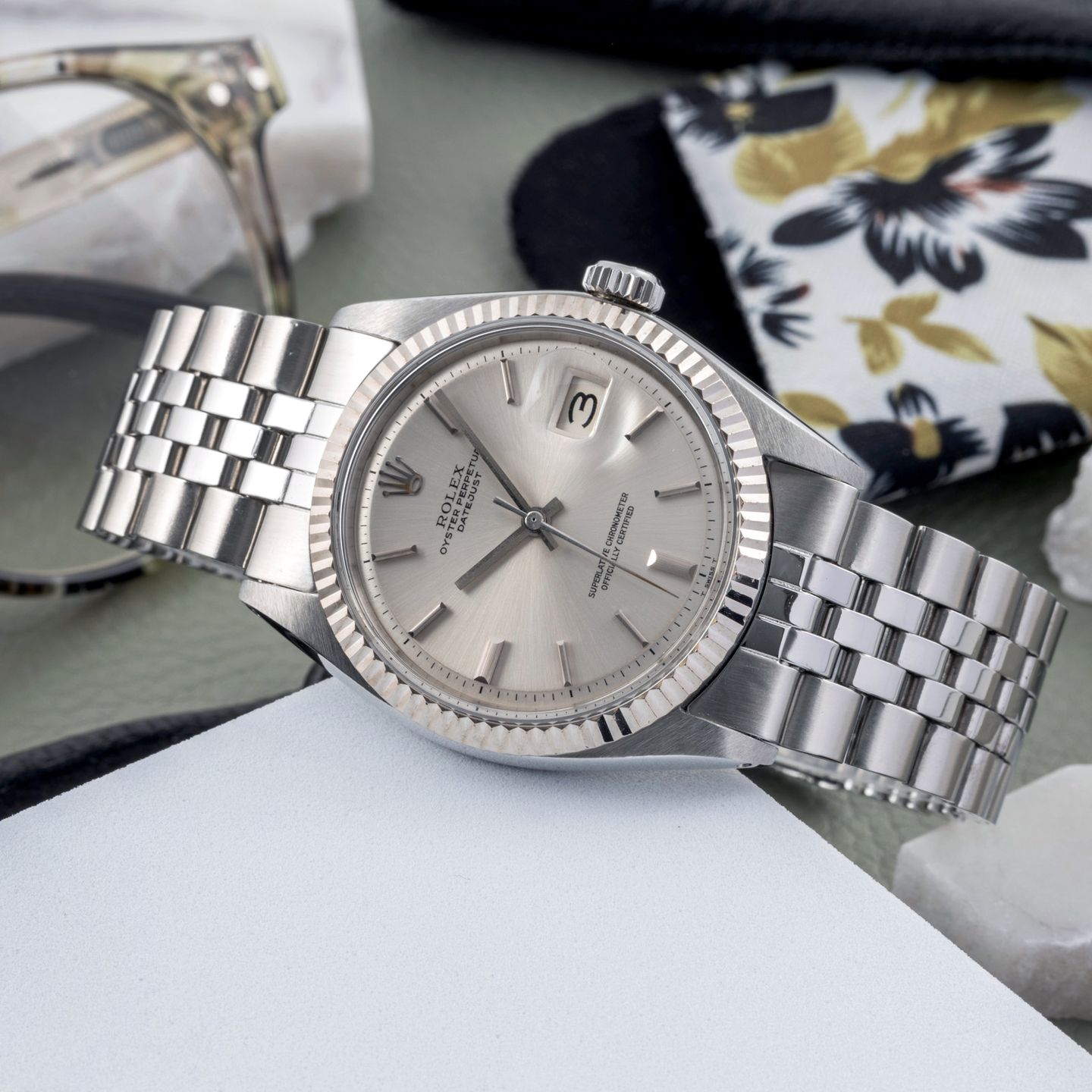 Rolex Datejust 1601 (1972) - 36mm Staal (2/8)