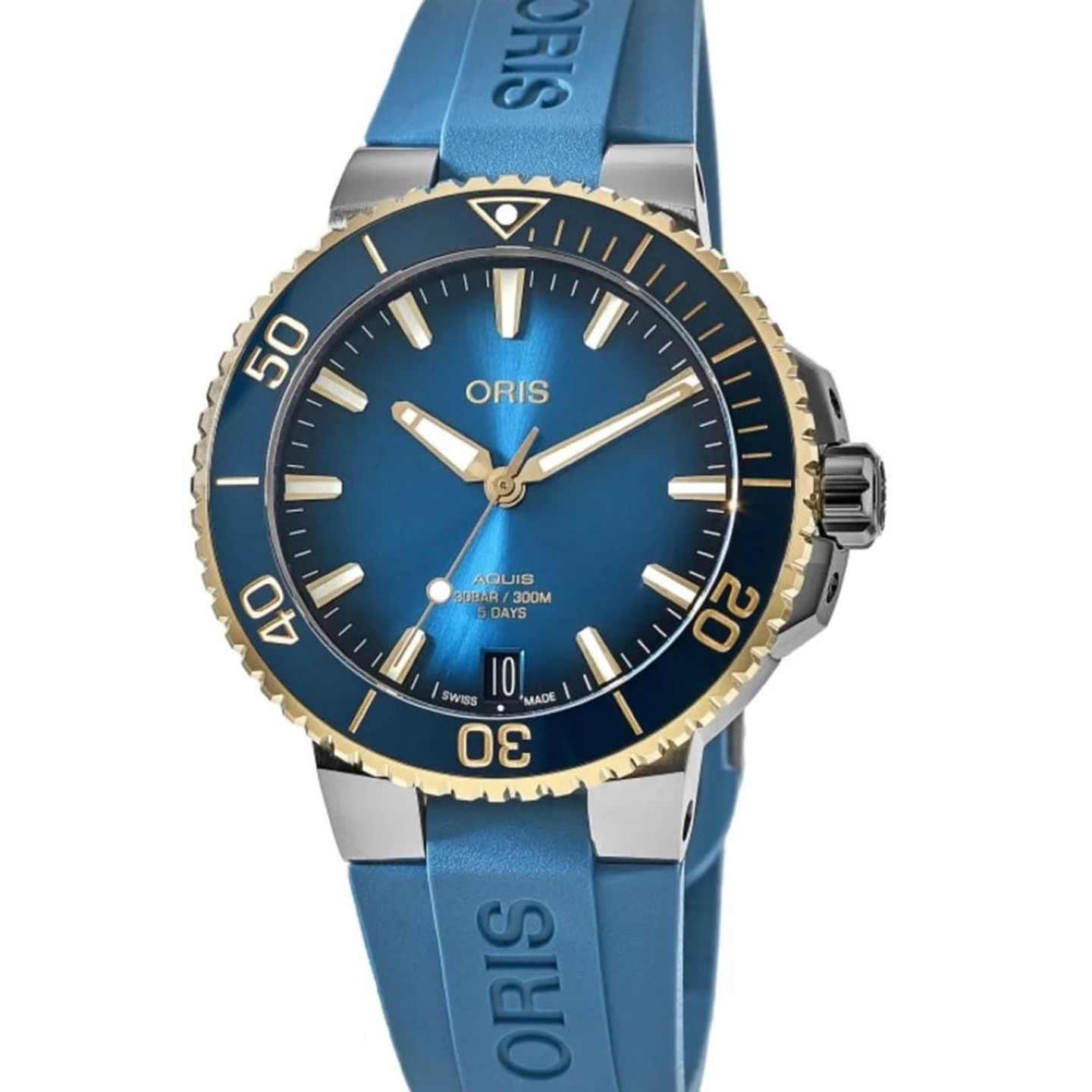 Oris Aquis Date 01 400 7769 6355-07 4 22 75FC (2026) - Blue dial 42 mm Steel case (1/1)