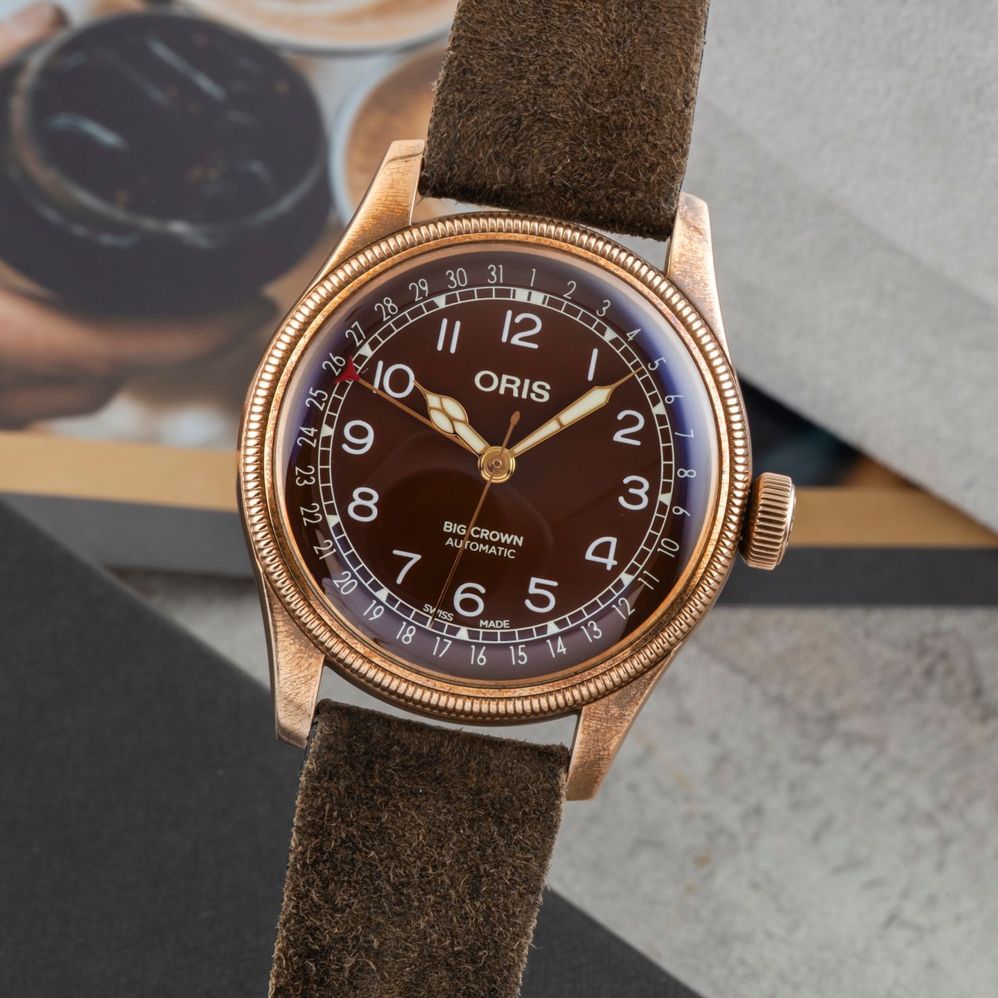 Oris Big Crown Pointer Date 01 754 7741 3166-07 5 20 74BR - (3/8)