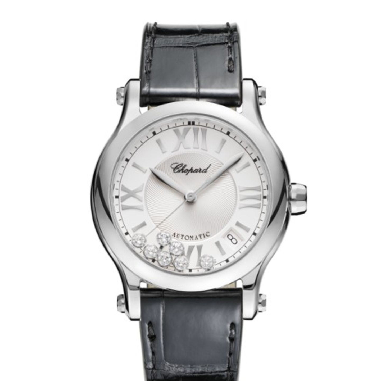 Chopard Happy Sport 278559-3001 (2024) - Silver dial 36 mm Steel case (2/2)