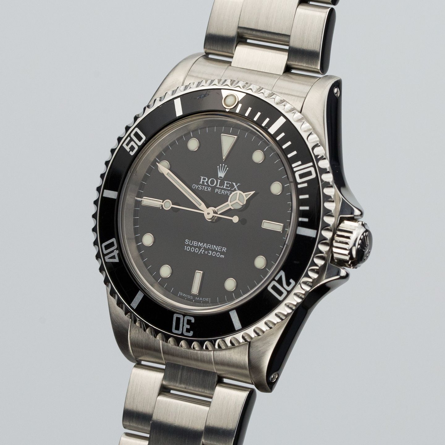 Rolex Submariner No Date 14060 (2005) - Black dial 40 mm Steel case (1/7)