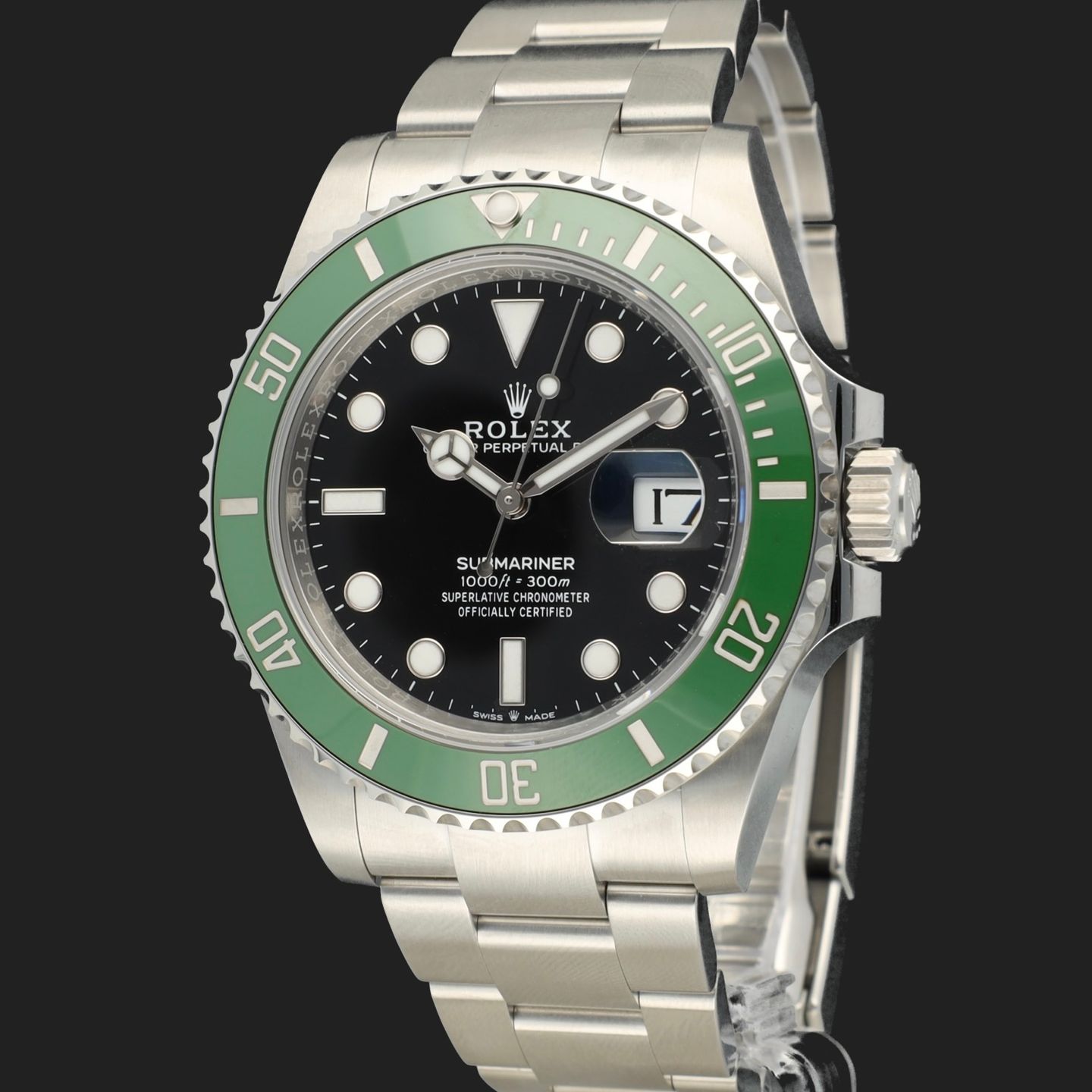 Rolex Submariner Date 126610LV (2024) - Zwart wijzerplaat 41mm Staal (1/8)