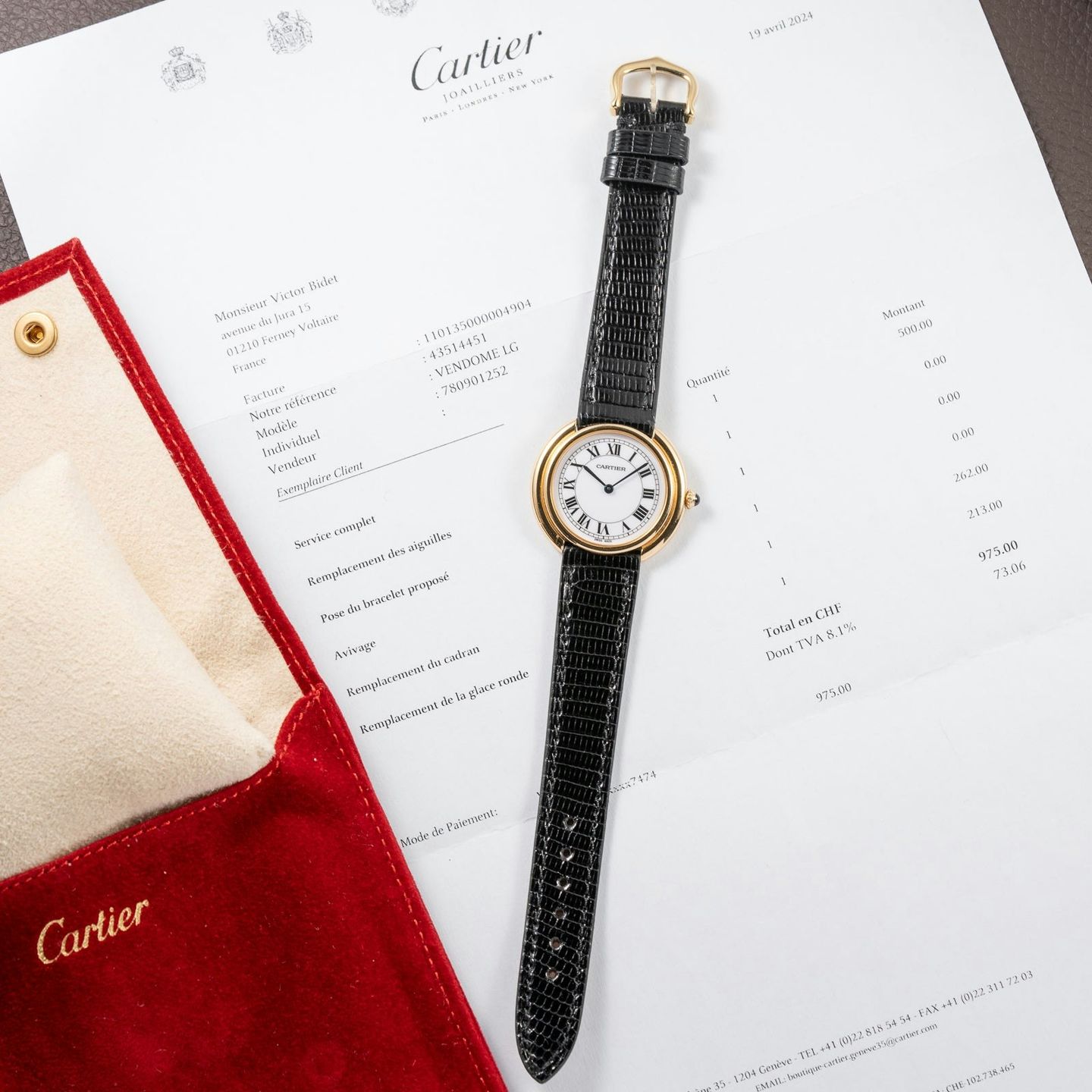 Cartier Vendome 78090 - (3/8)