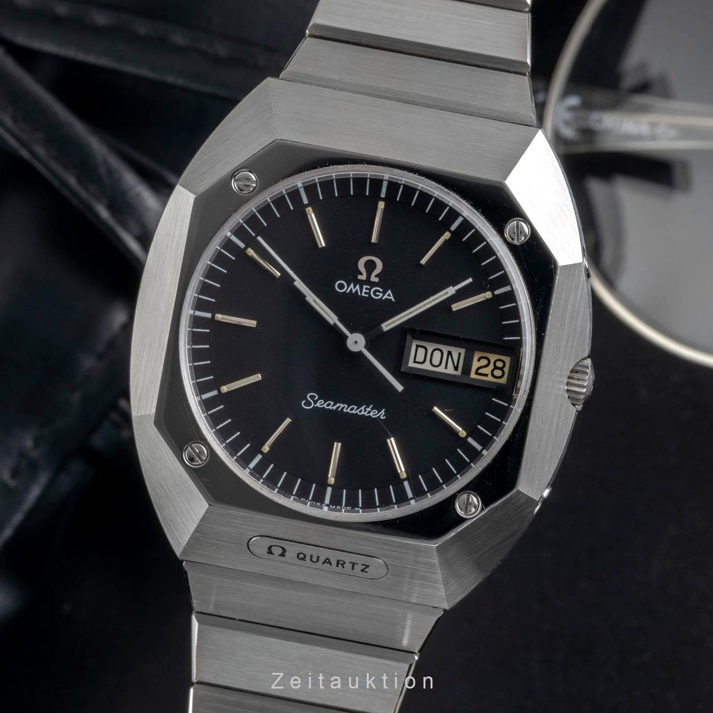 Omega Genève ST 166.0079 (1976) - 41mm Staal (1/8)