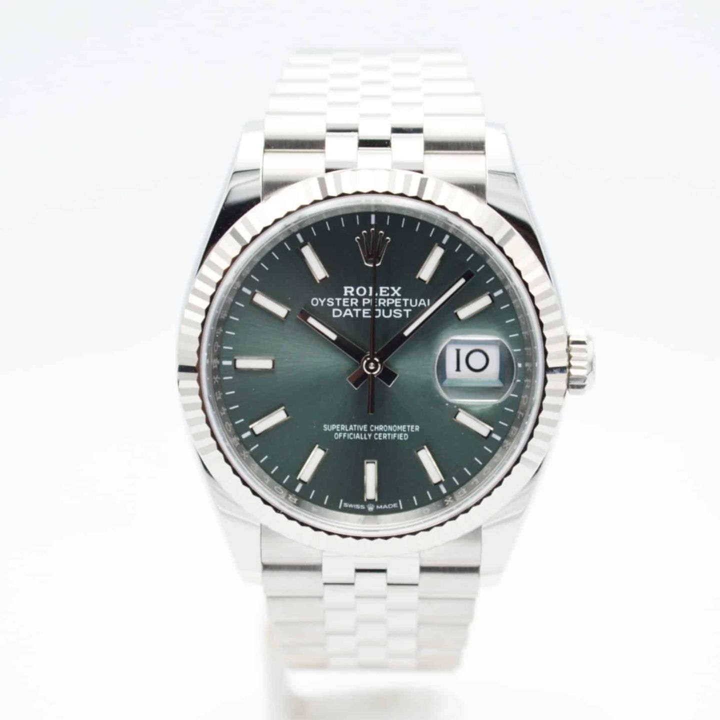 Rolex Datejust 36 126234 (2024) - Green dial 36 mm Steel case (1/7)