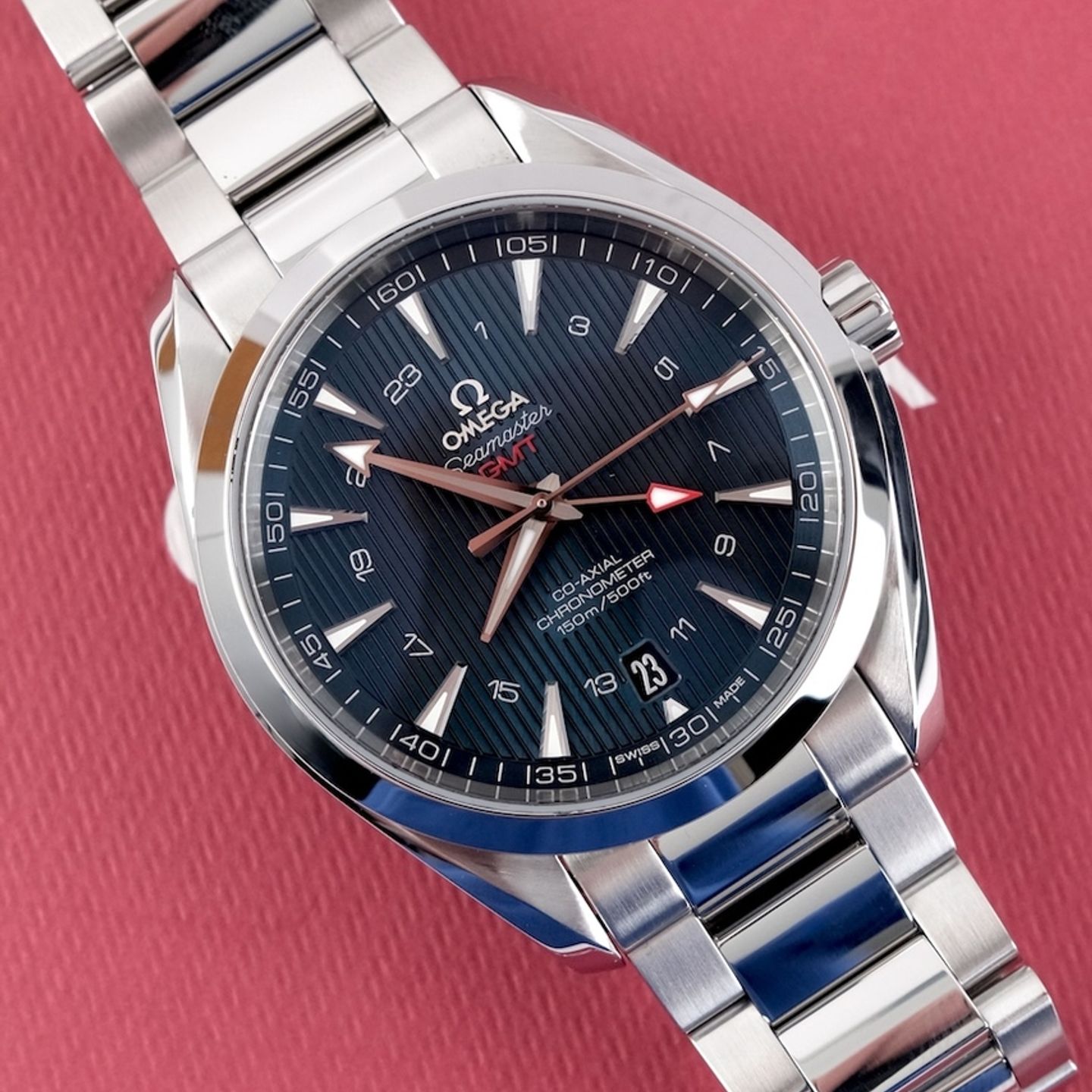 Omega Seamaster Aqua Terra 231.10.43.22.03.001 (2020) - Blue dial 43 mm Steel case (4/8)